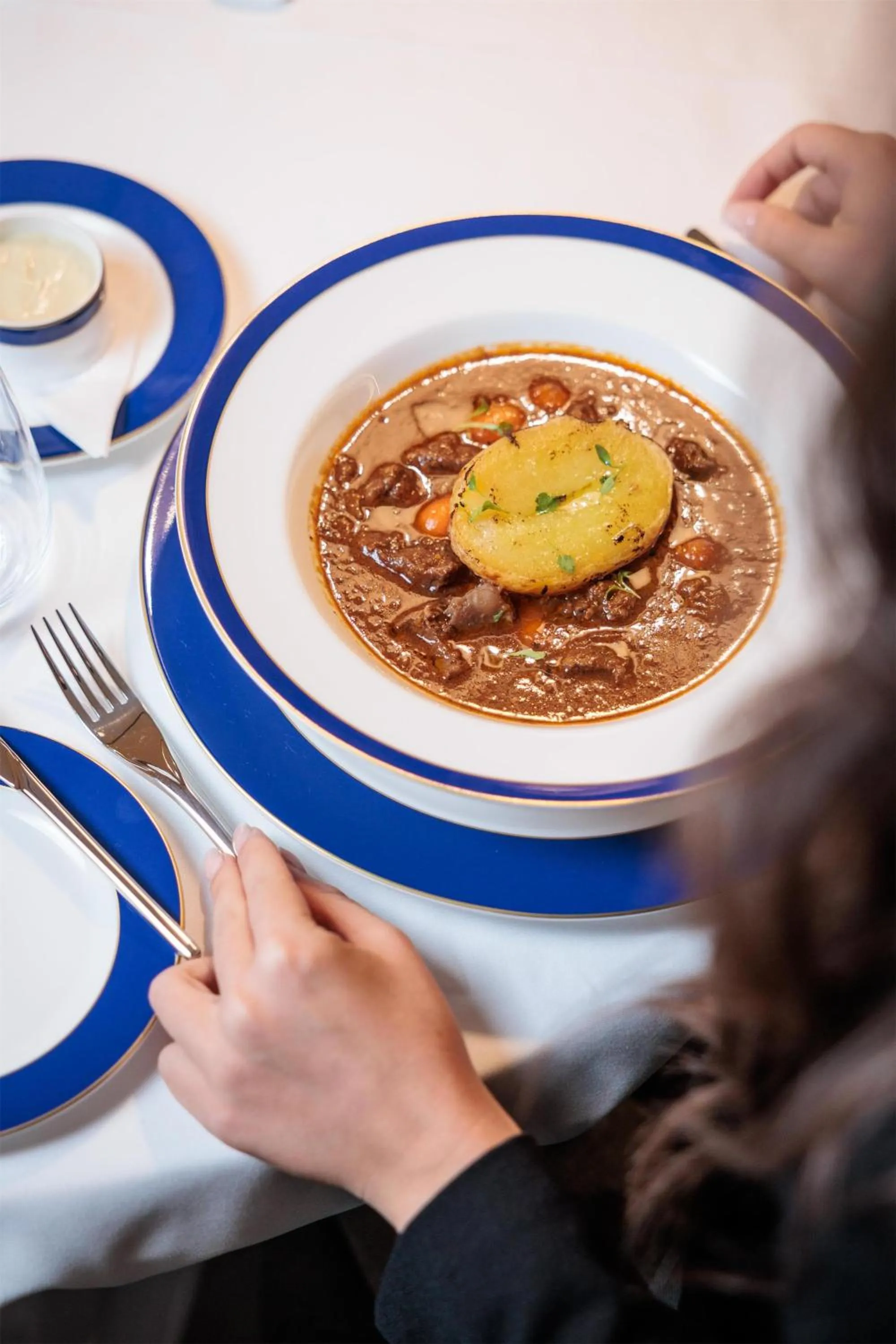 Restaurant/places to eat in Radisson Collection Hotel, Old Mill Belgrade