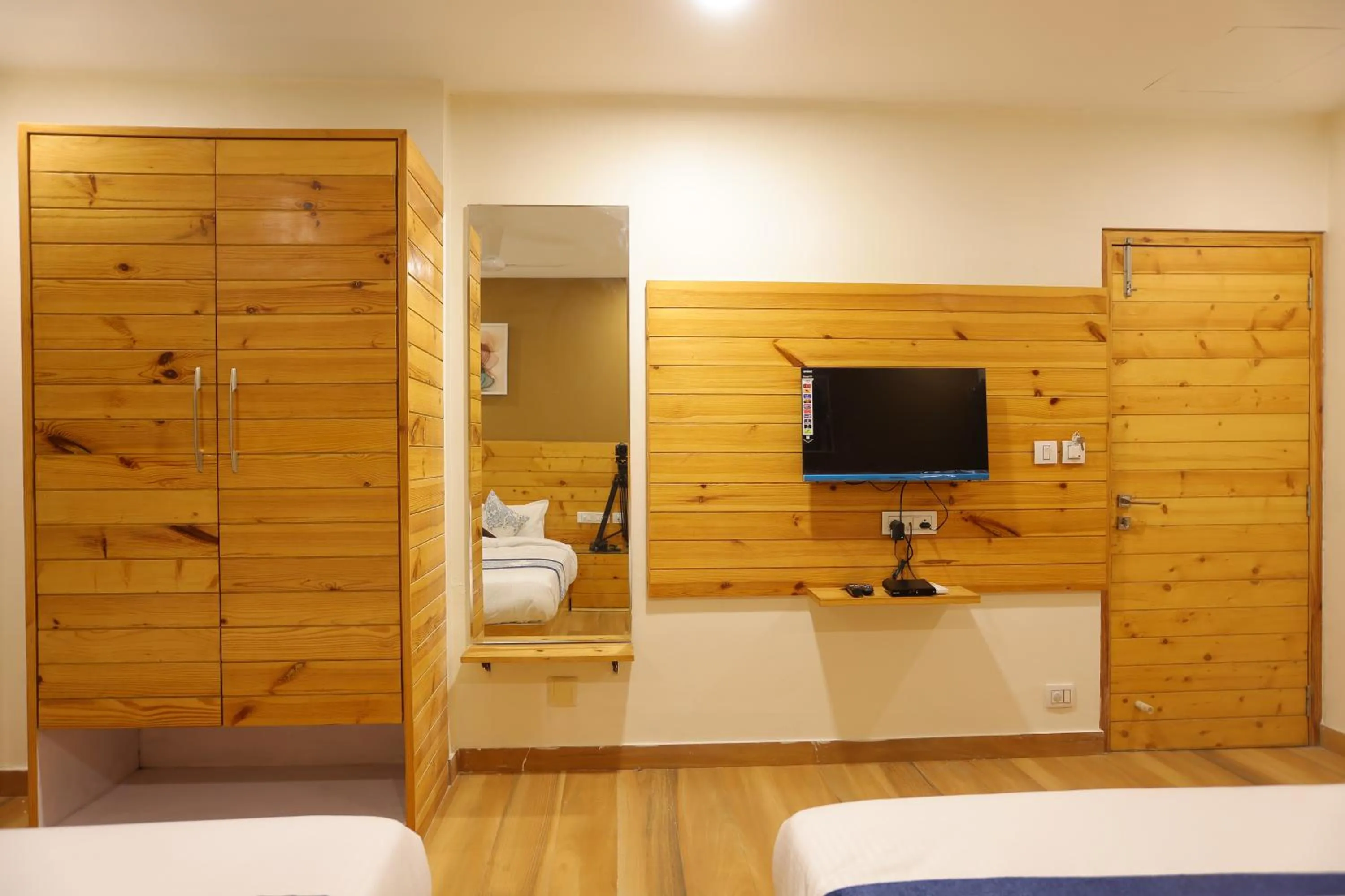 Bed in The Grand Uddhav- a boutique hotel