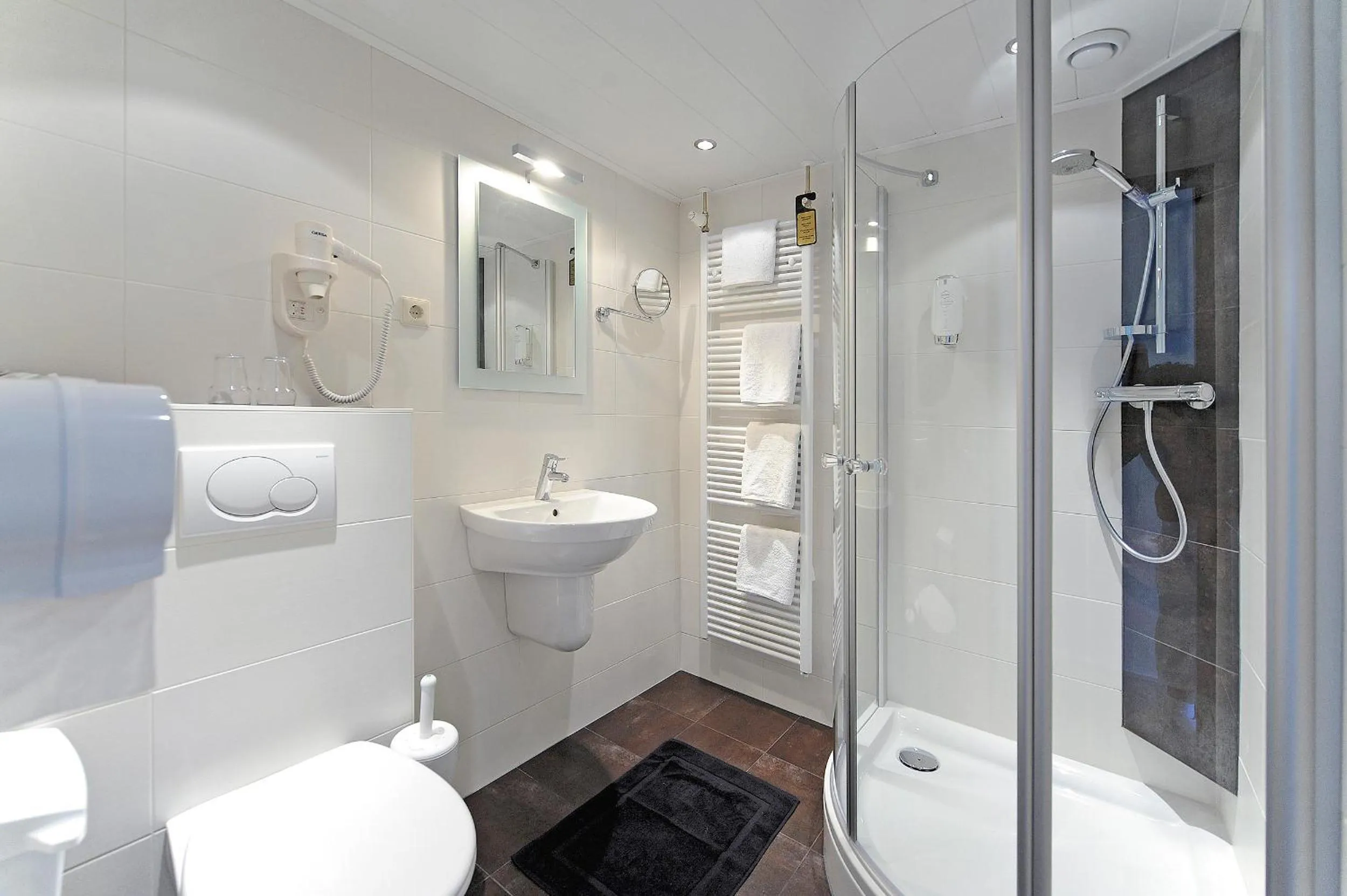 Toilet in Hotel Het Wapen van Drenthe