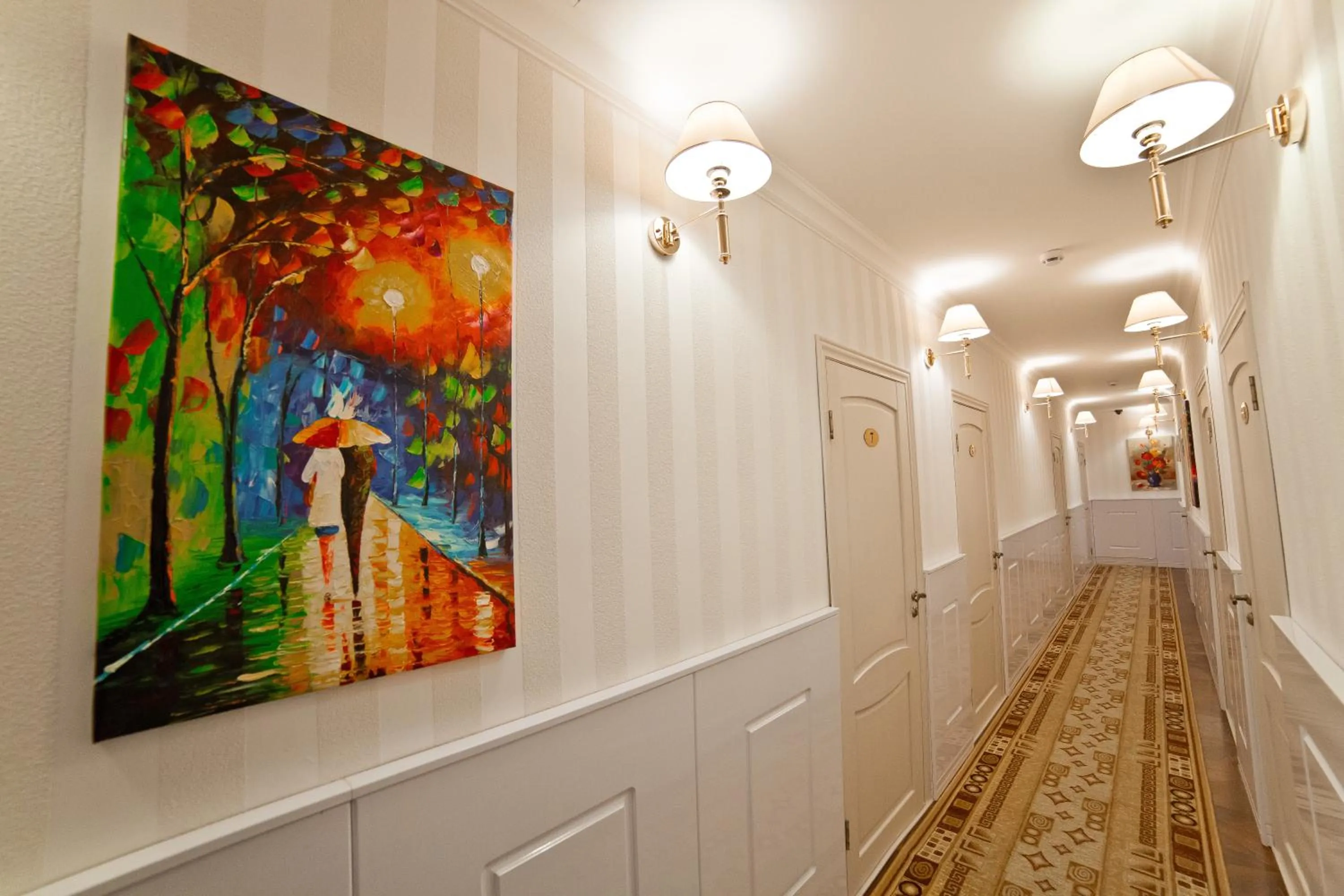 Decorative detail in Versal Hotel