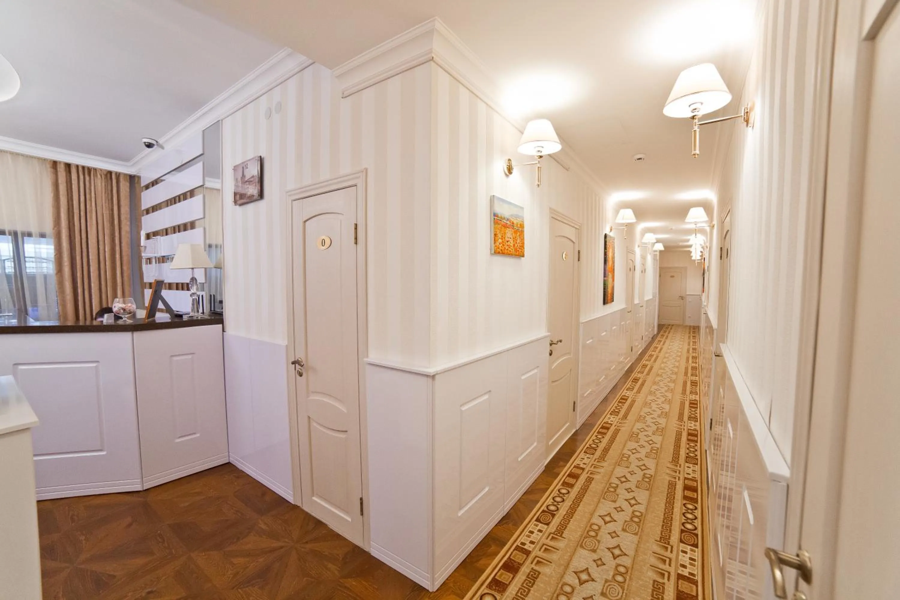 Lobby or reception in Versal Hotel