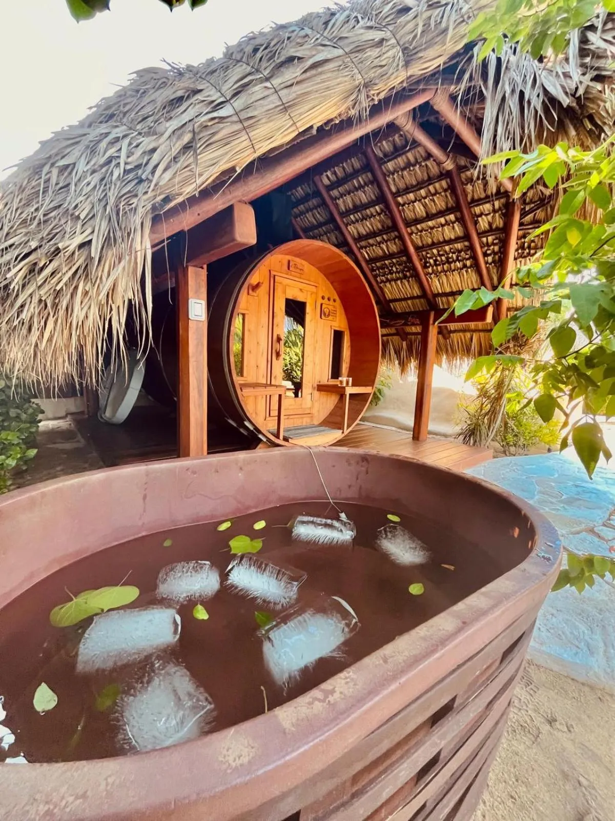 Sauna in El Origen Villas & Spa-Puerto Escondido