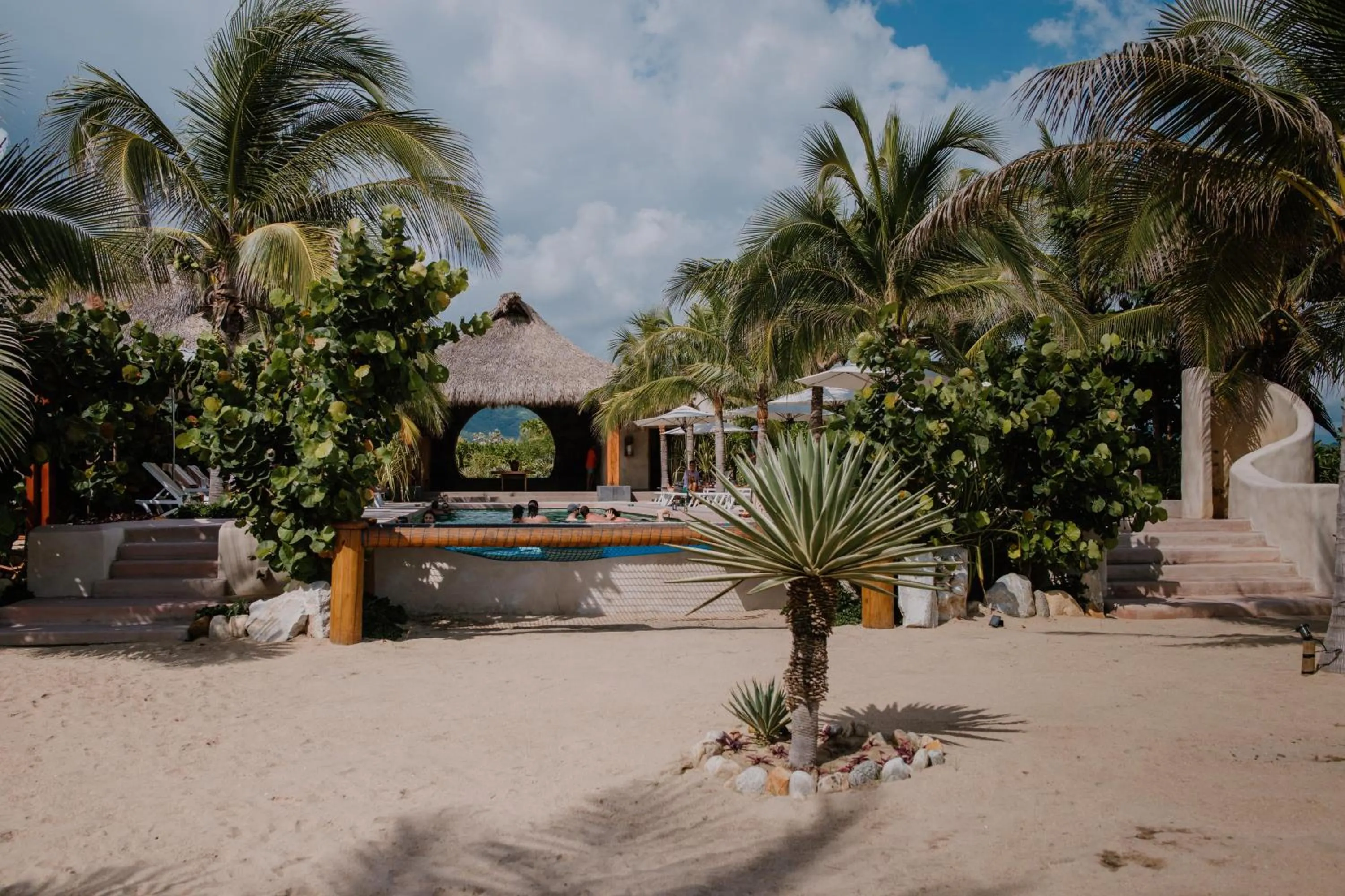 Restaurant/places to eat in El Origen Villas & Spa-Puerto Escondido