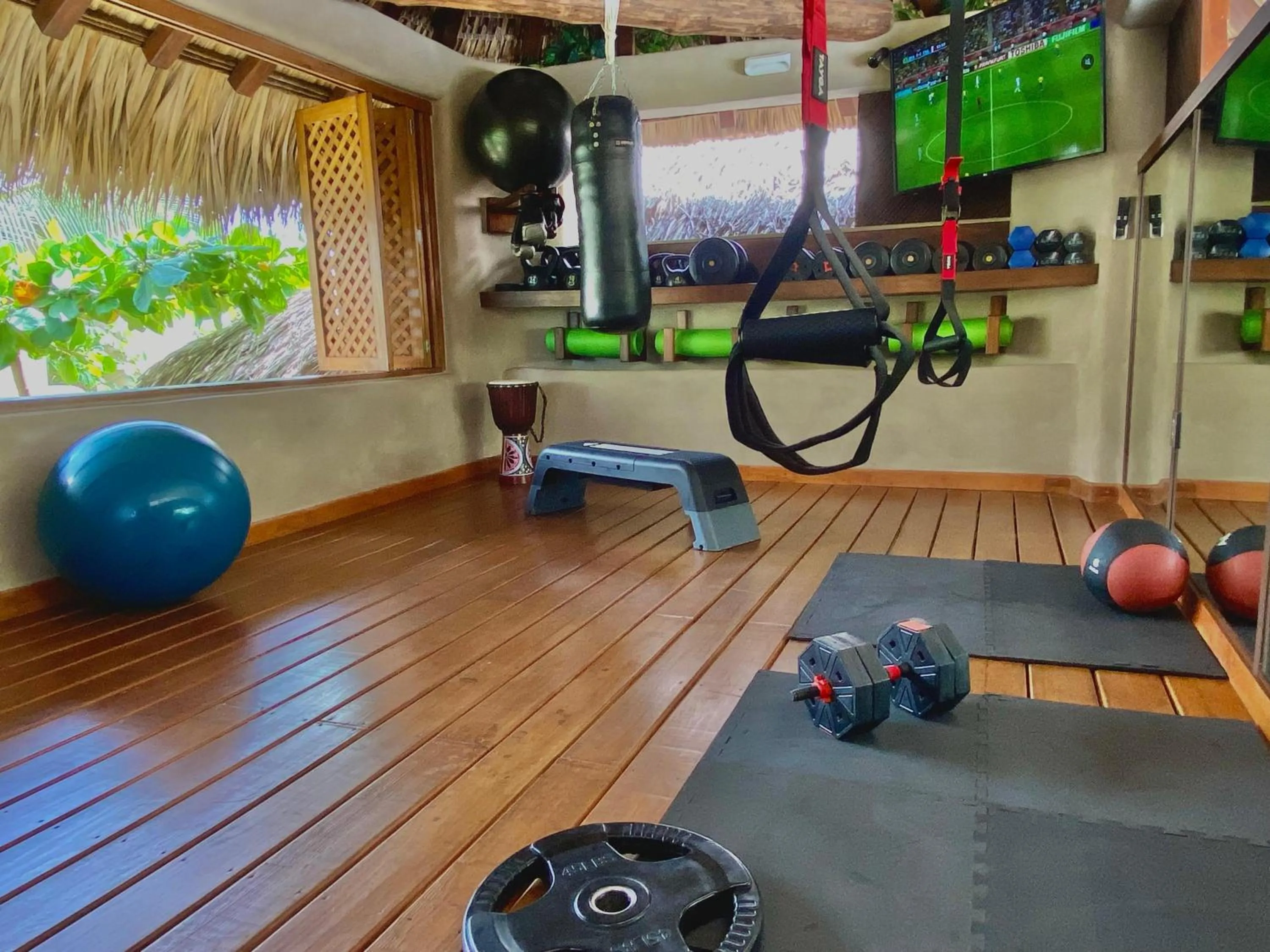 Fitness centre/facilities in El Origen Villas & Spa-Puerto Escondido