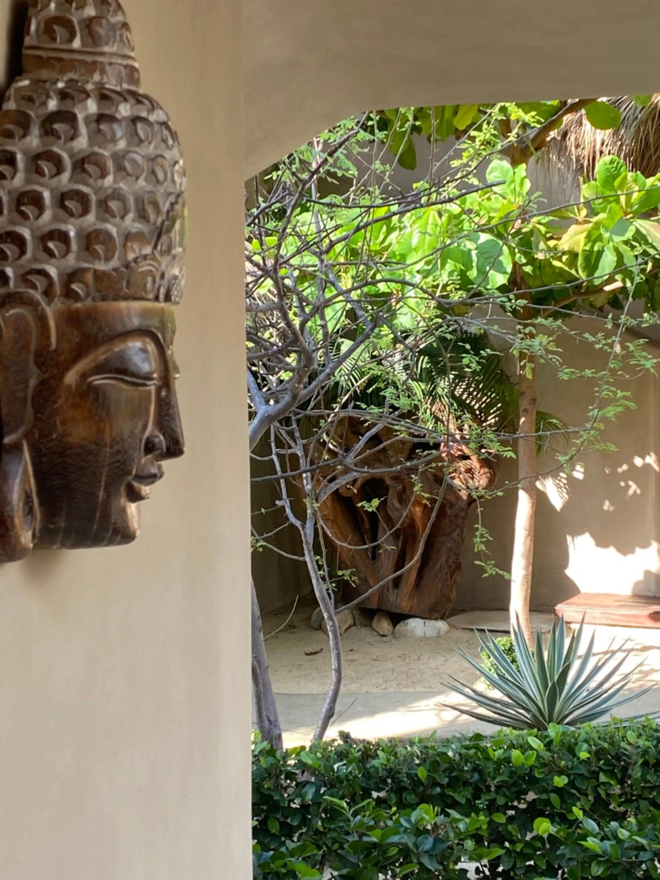 Decorative detail in El Origen Villas & Spa-Puerto Escondido