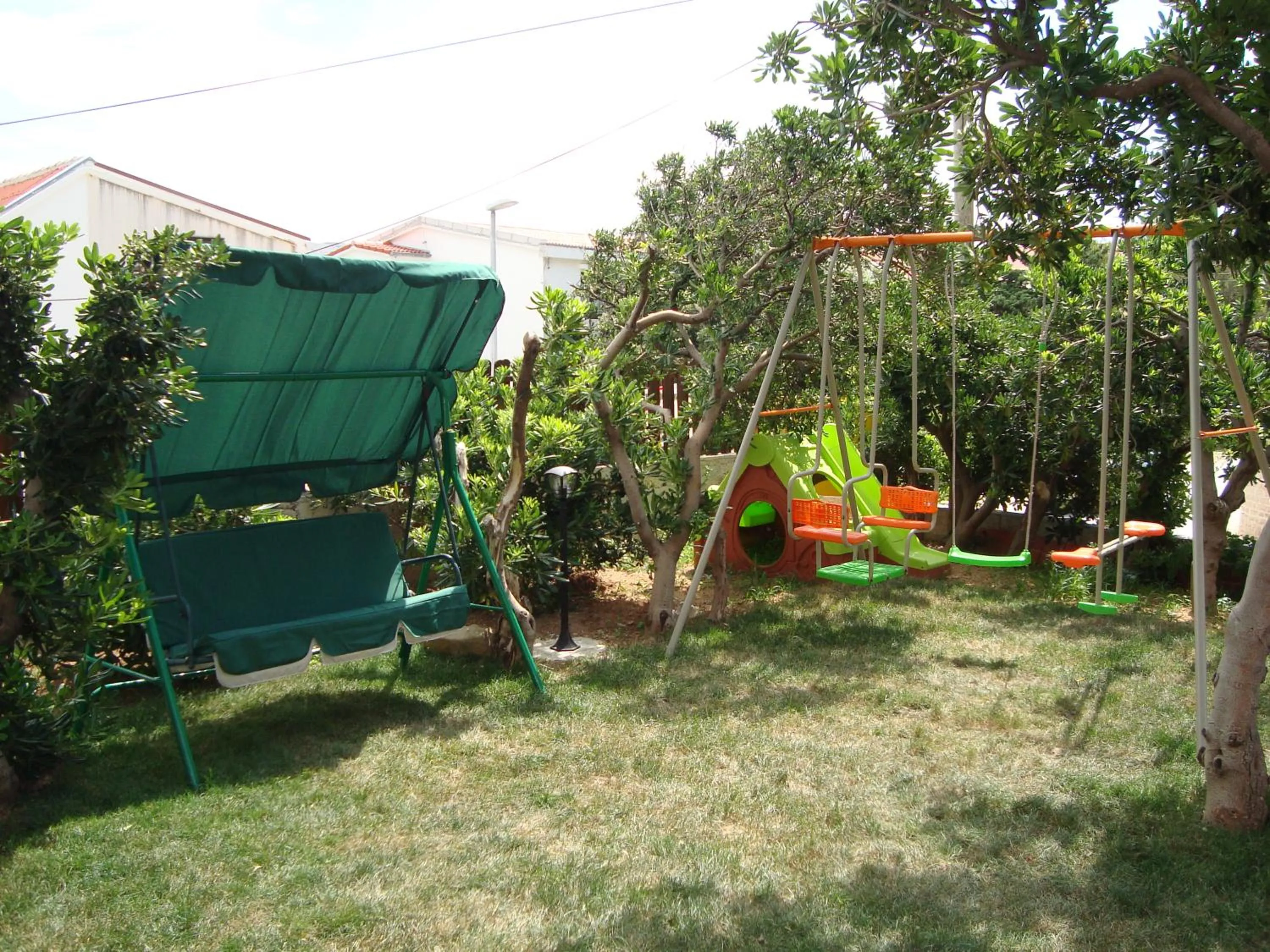 Children play ground in Rooms Villa Andreja