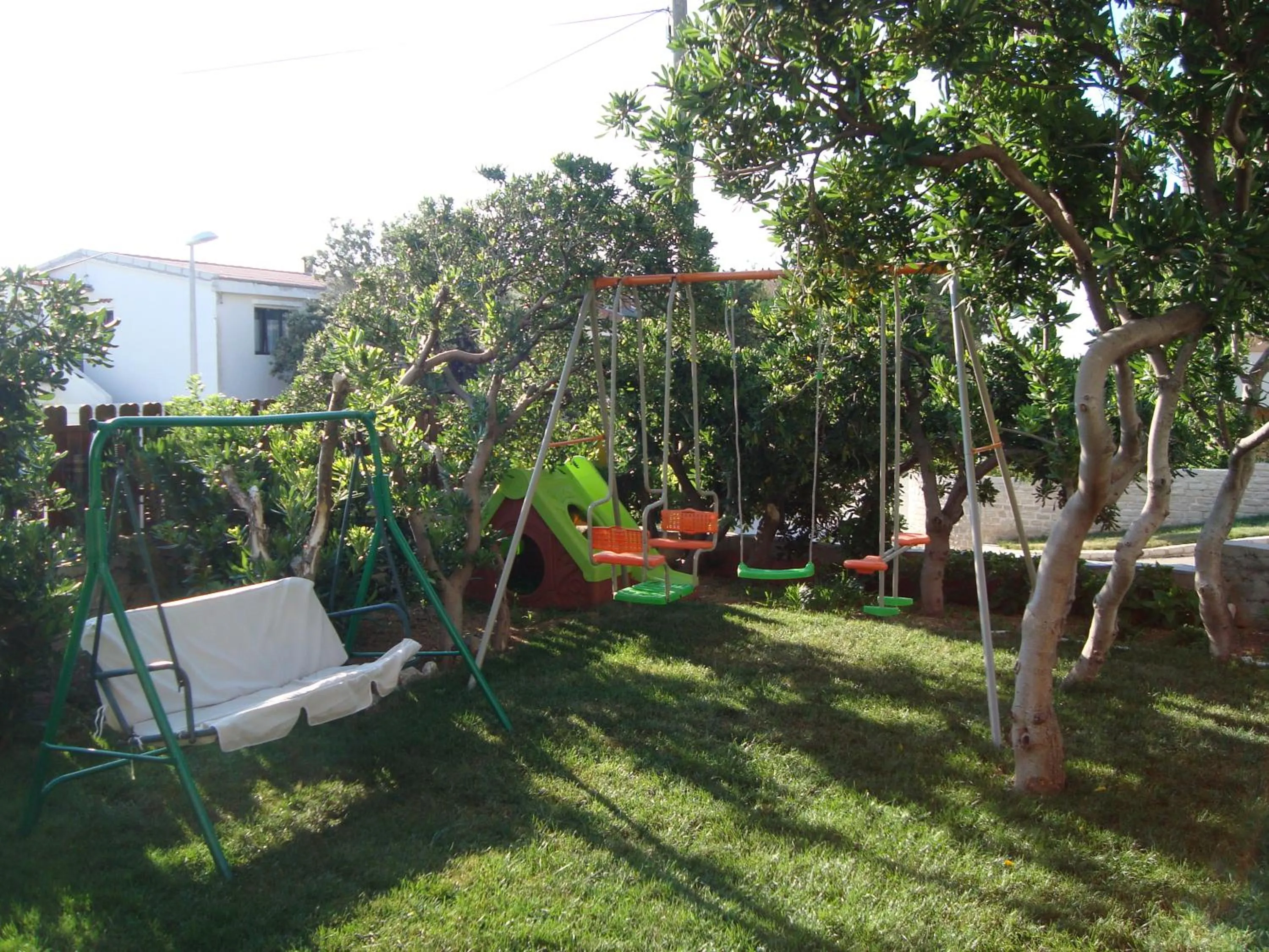Children play ground in Rooms Villa Andreja