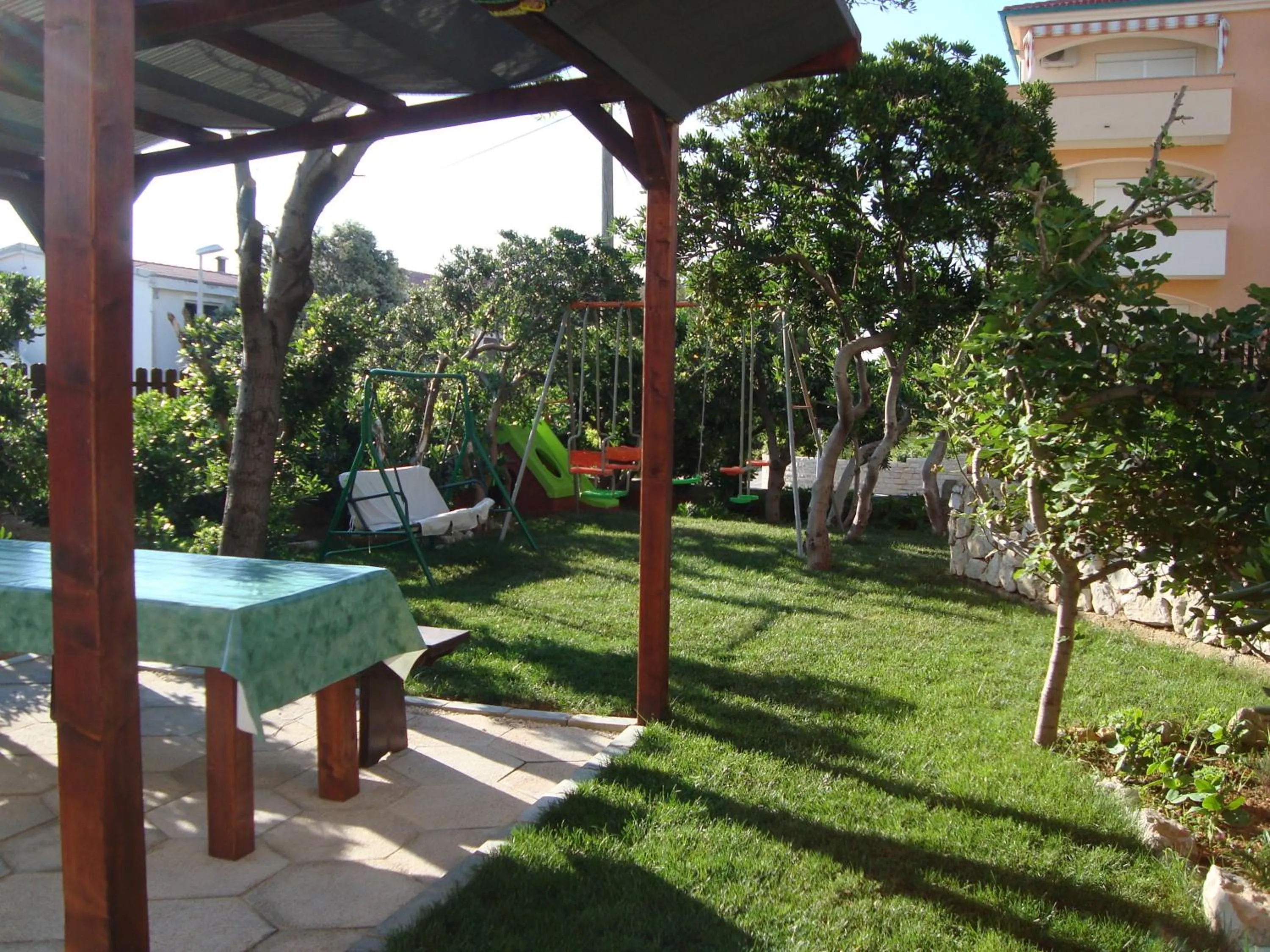 Children play ground in Rooms Villa Andreja
