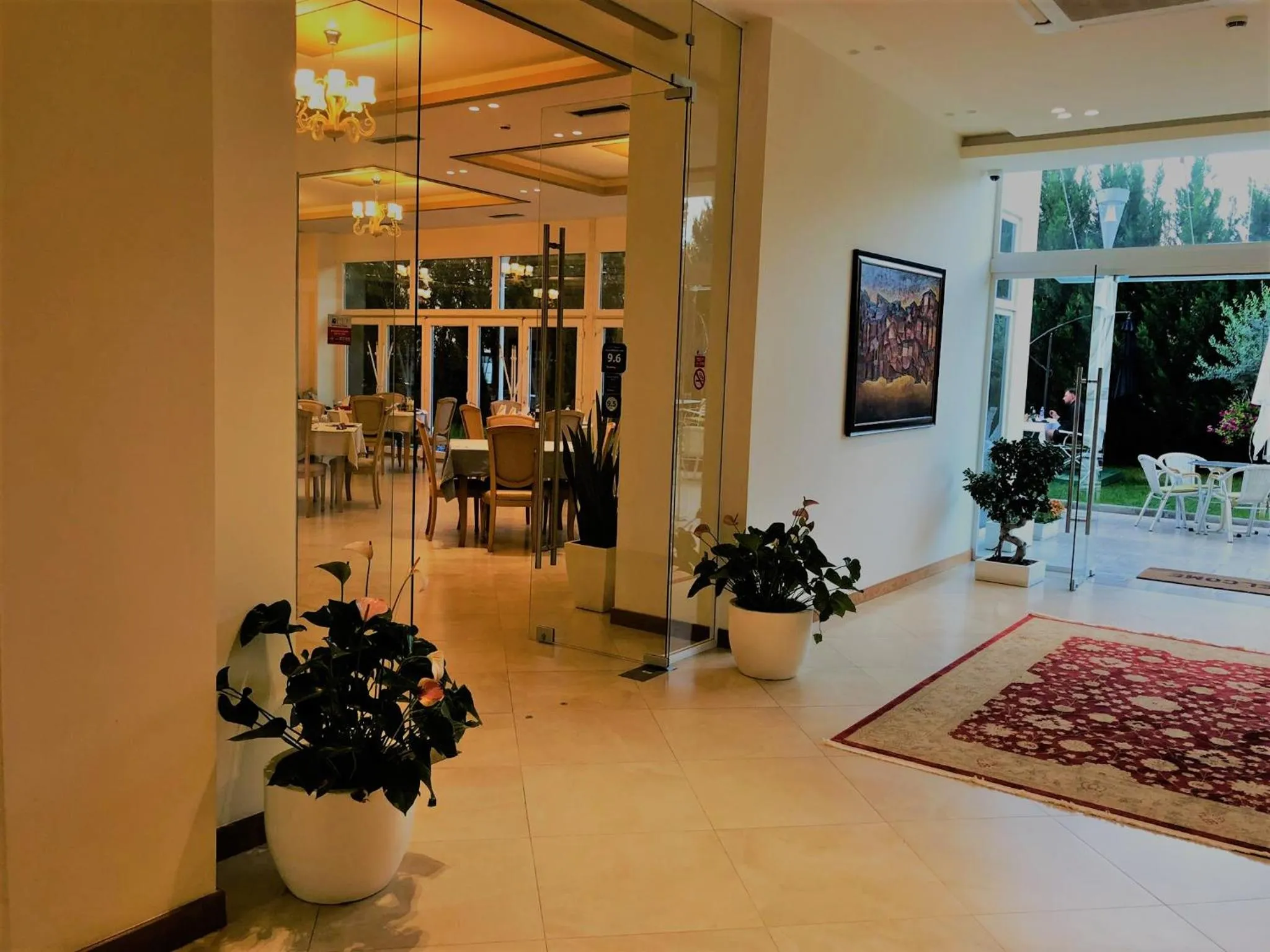 Lobby or reception in Grand White City Hotel