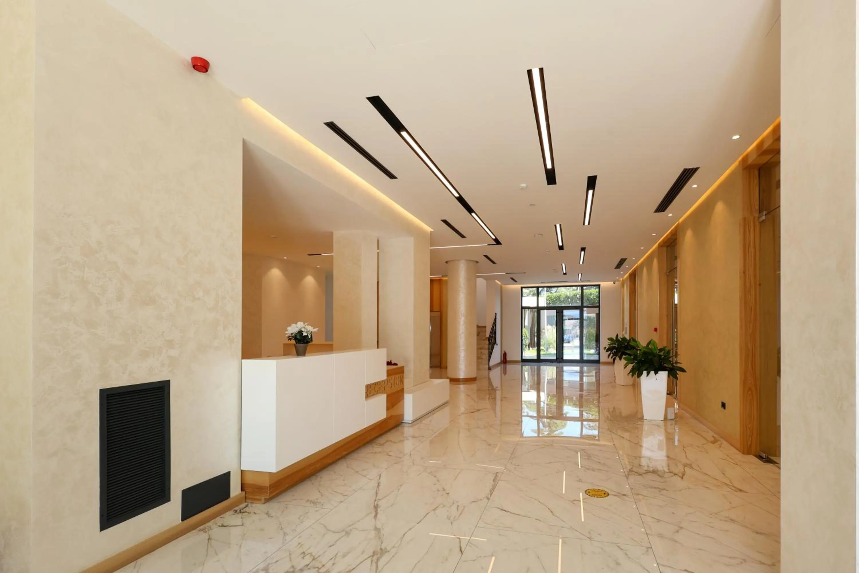 Lobby or reception in Grand White City Hotel