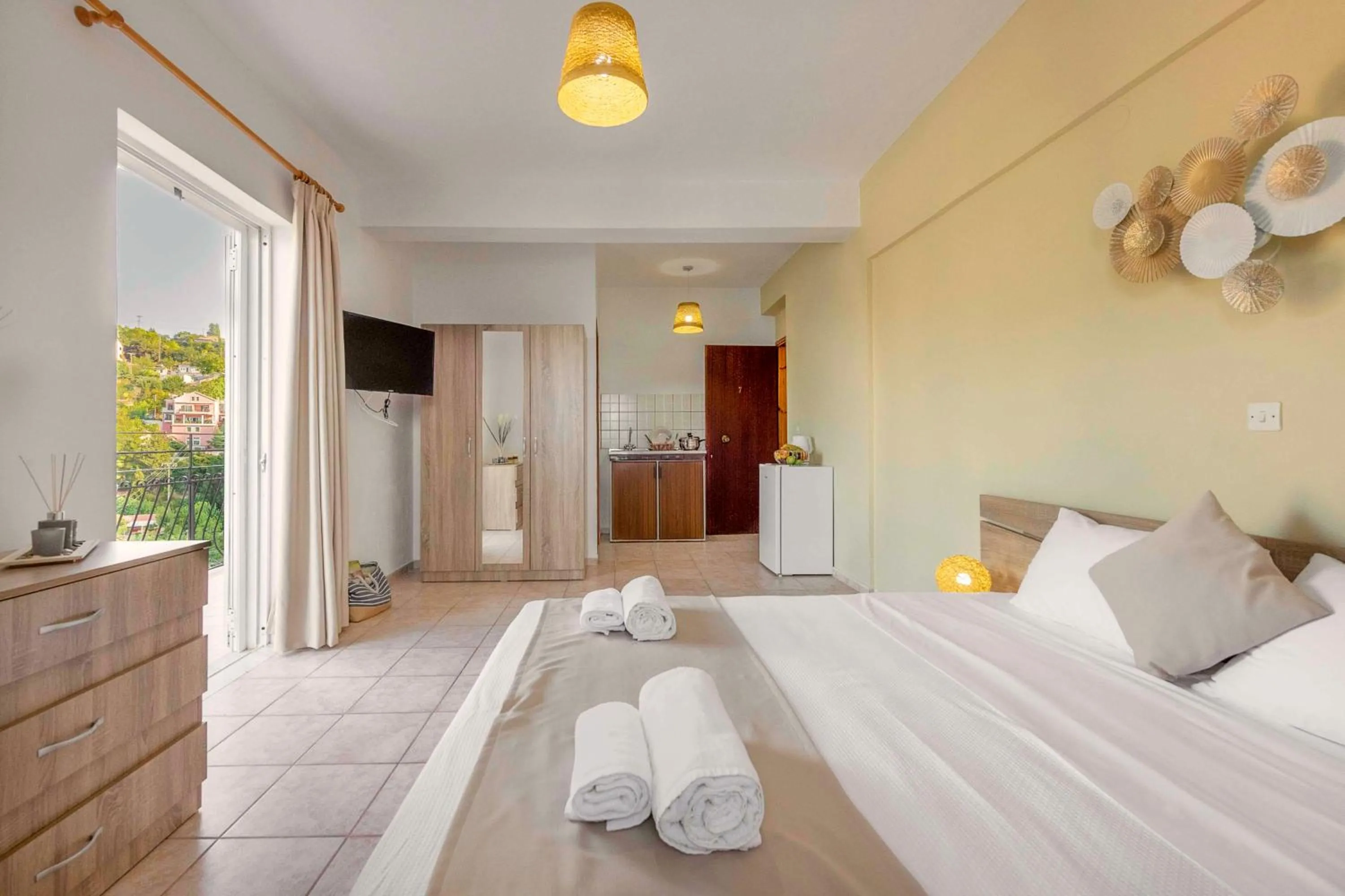 Bedroom, Bed in Faro Del Porto