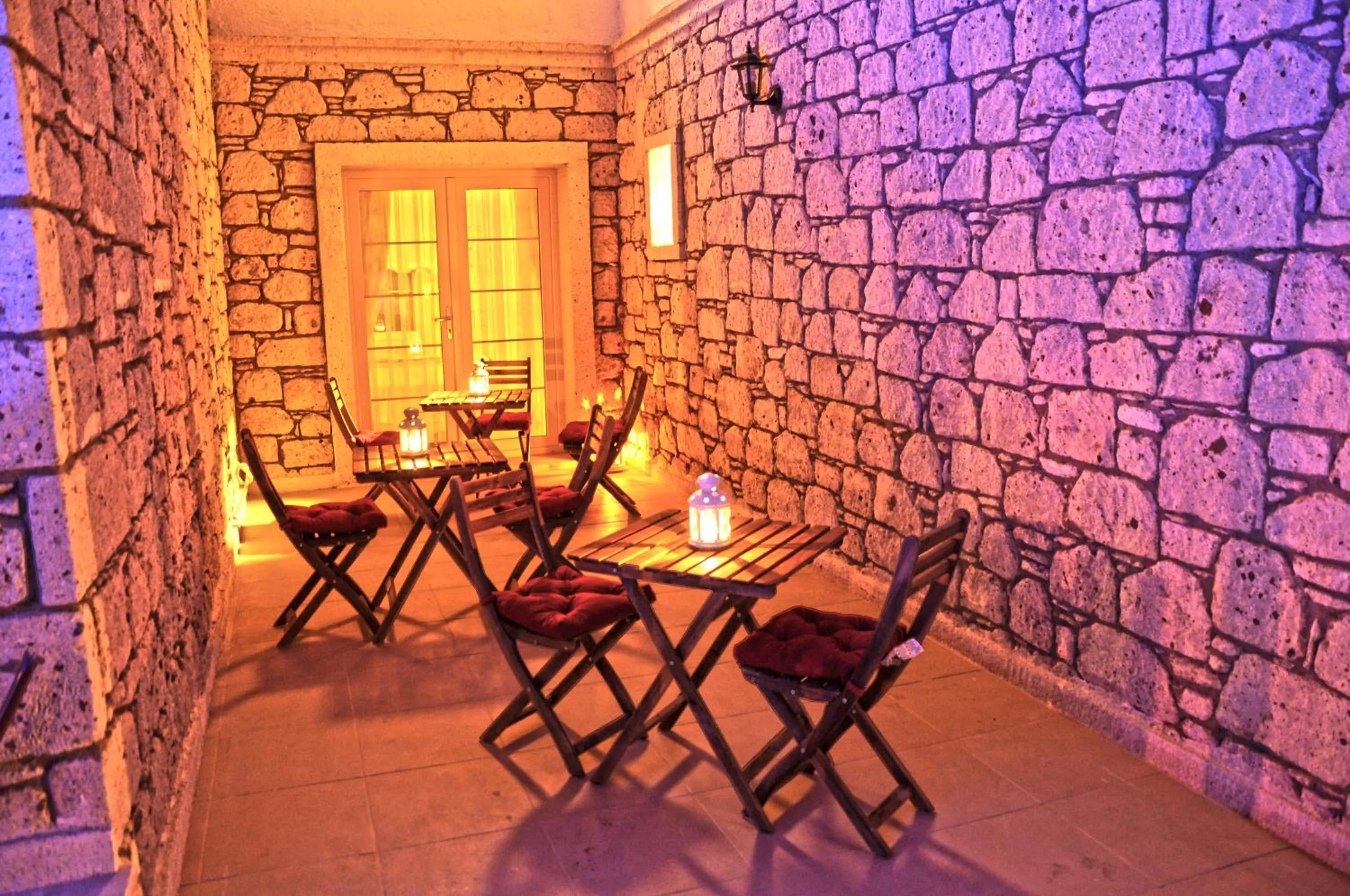 Seating area in Alacati Lucky Angel Hotel