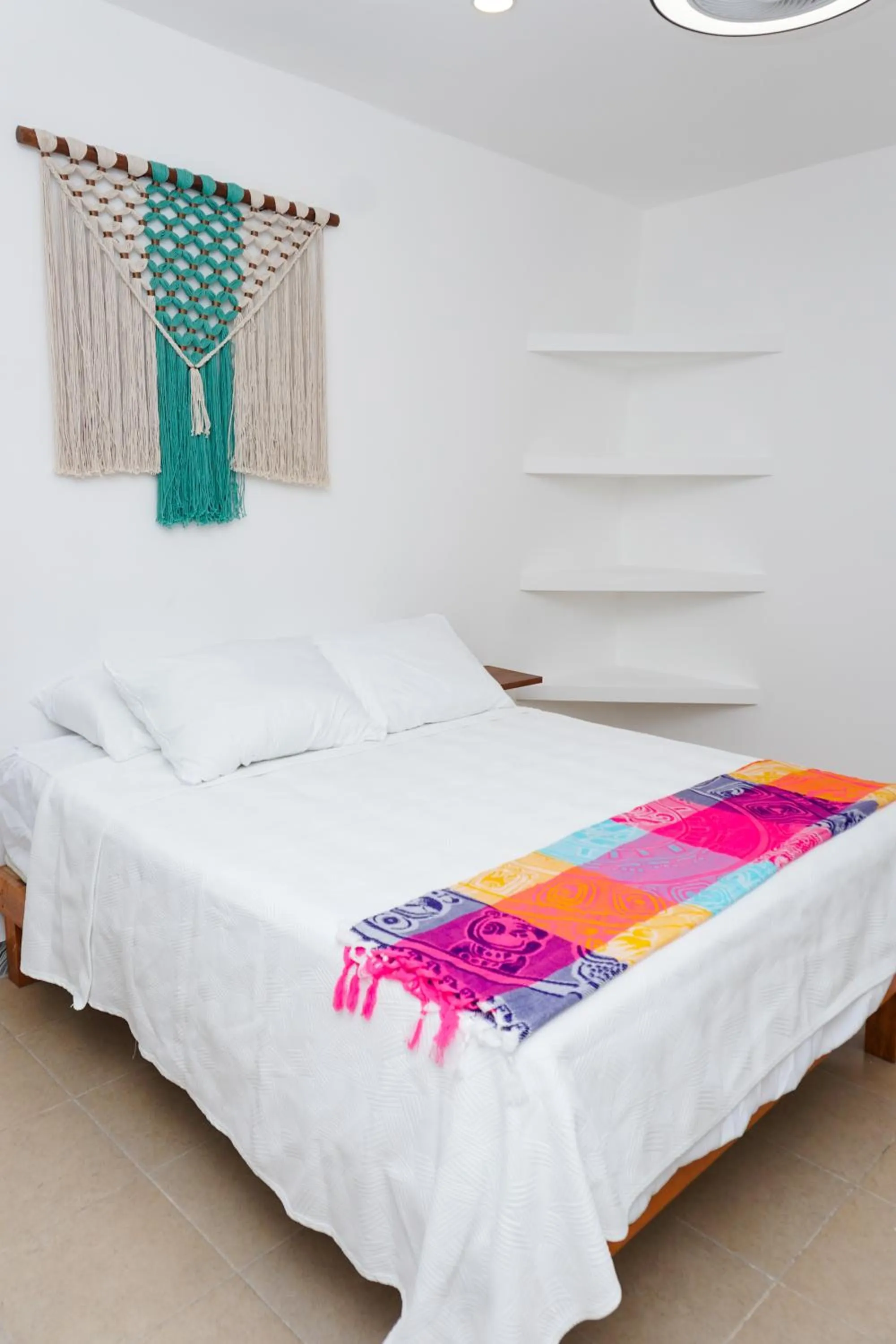 Bed in Linda Vecindad Playa del Carmen