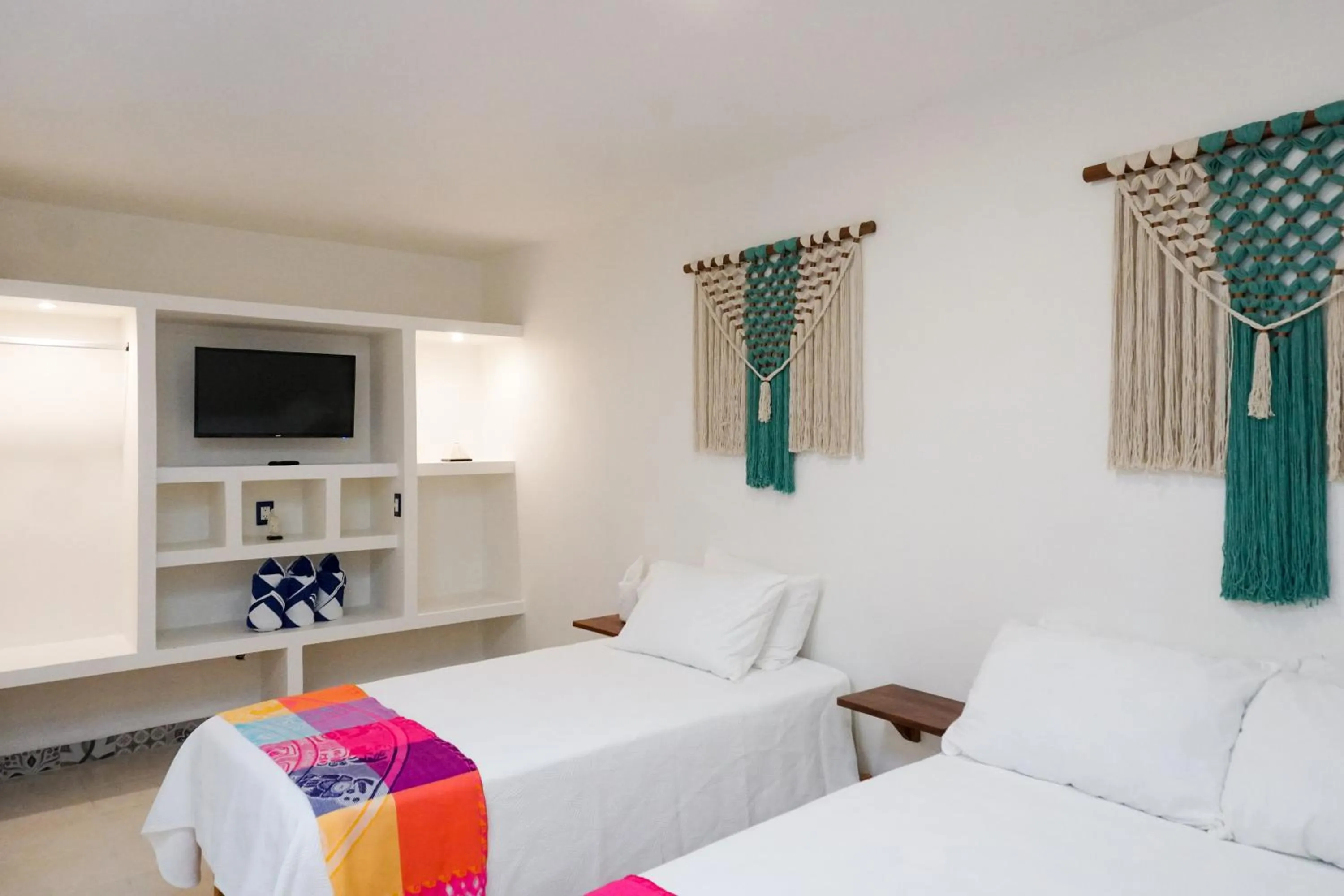 Bed in Linda Vecindad Playa del Carmen