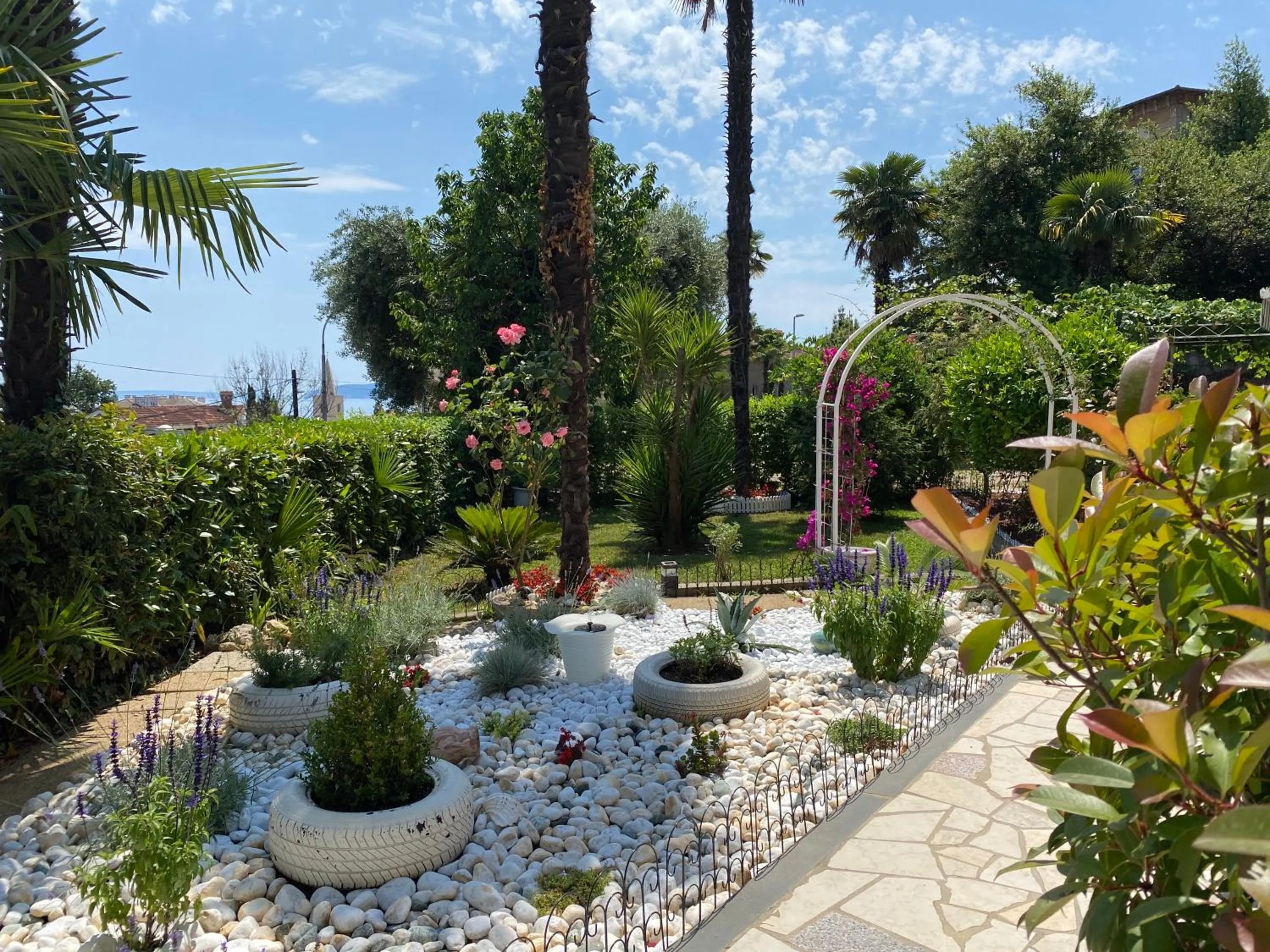 Garden in Guesthouse Villa Stanger