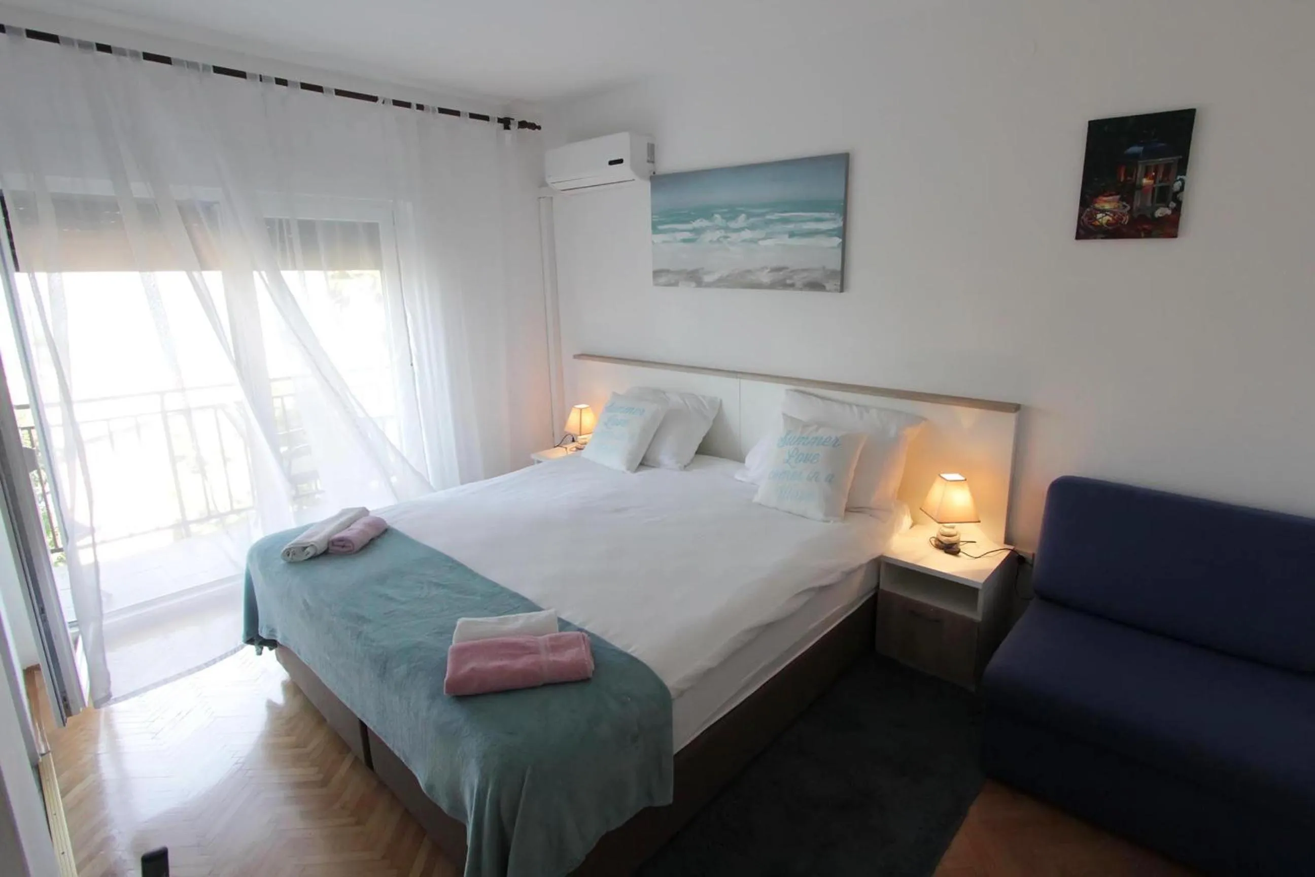 Balcony/Terrace, Bed in Guesthouse Villa Stanger