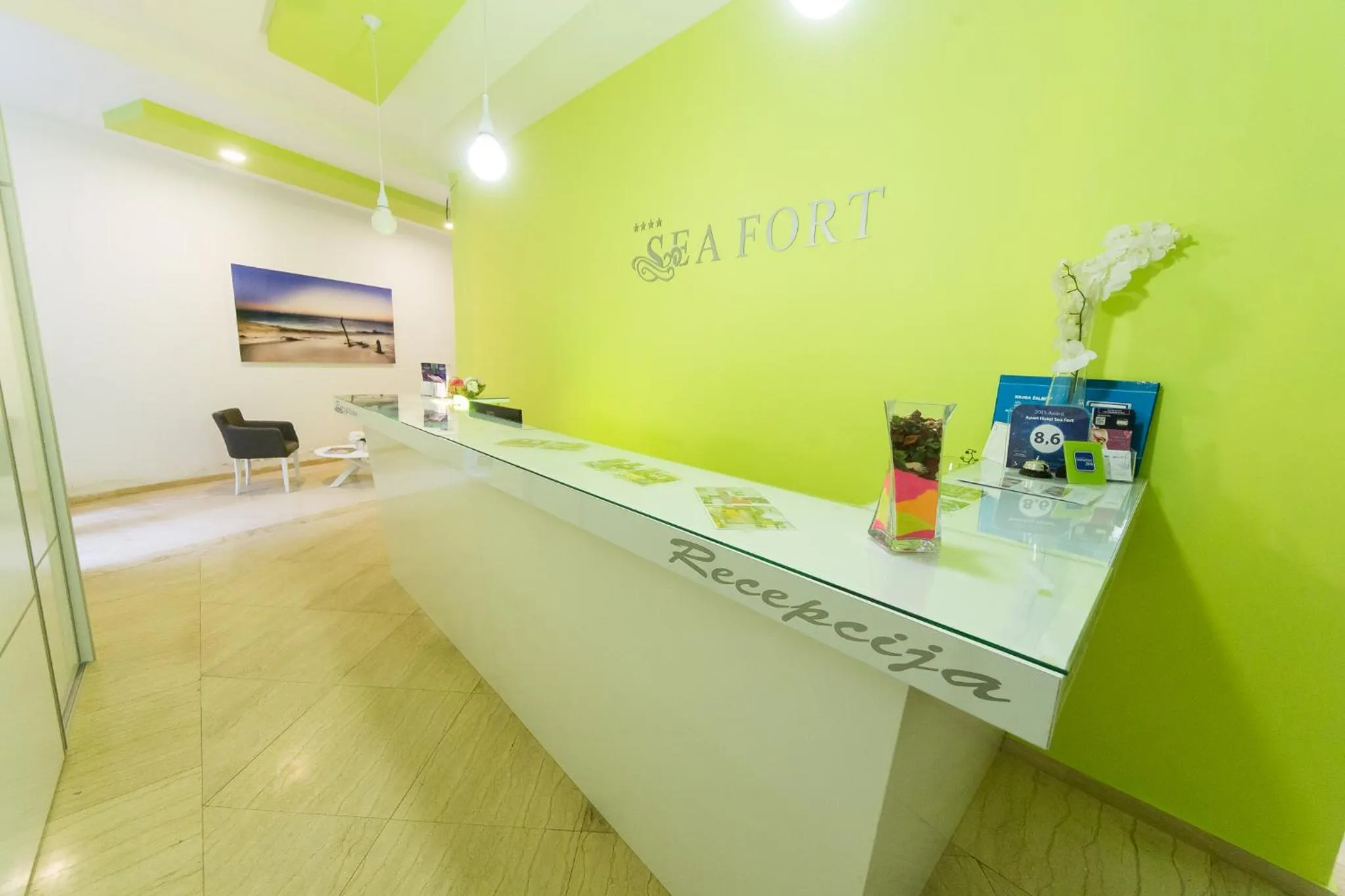 Lobby or reception in Apart Hotel Sea Fort