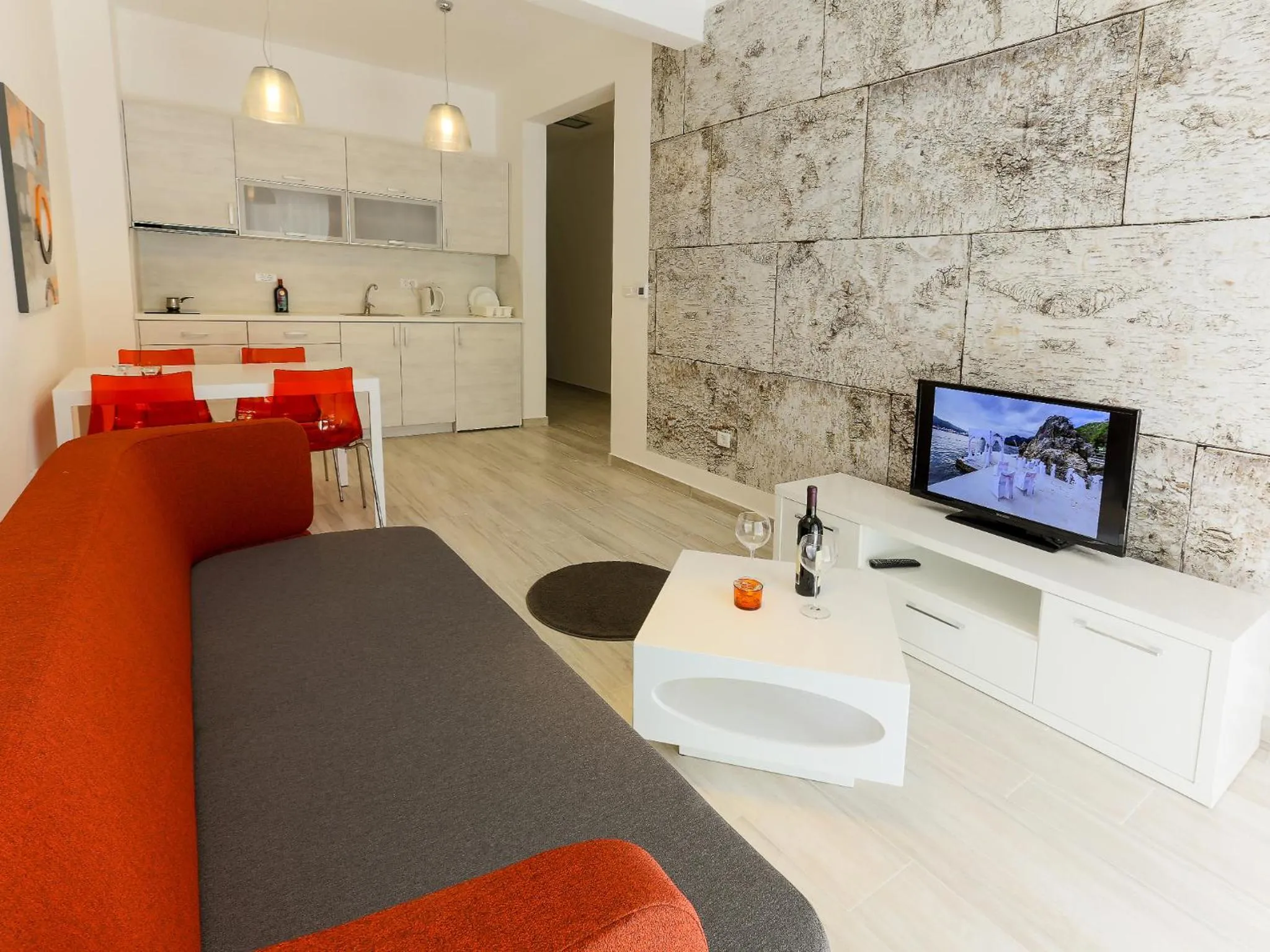 Living room in Apart Hotel Sea Fort