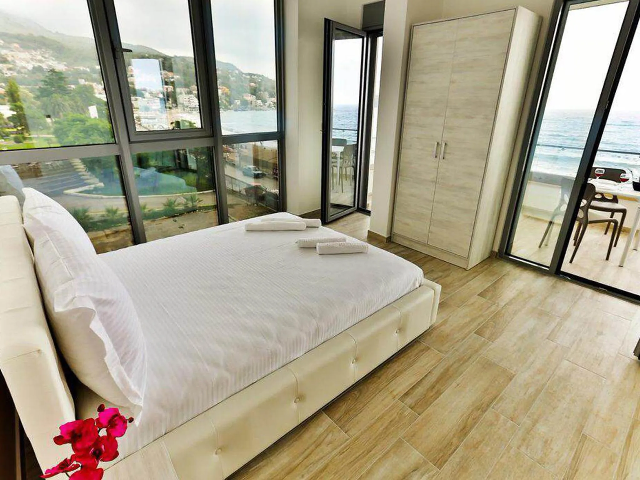 Bedroom, Bed in Apart Hotel Sea Fort