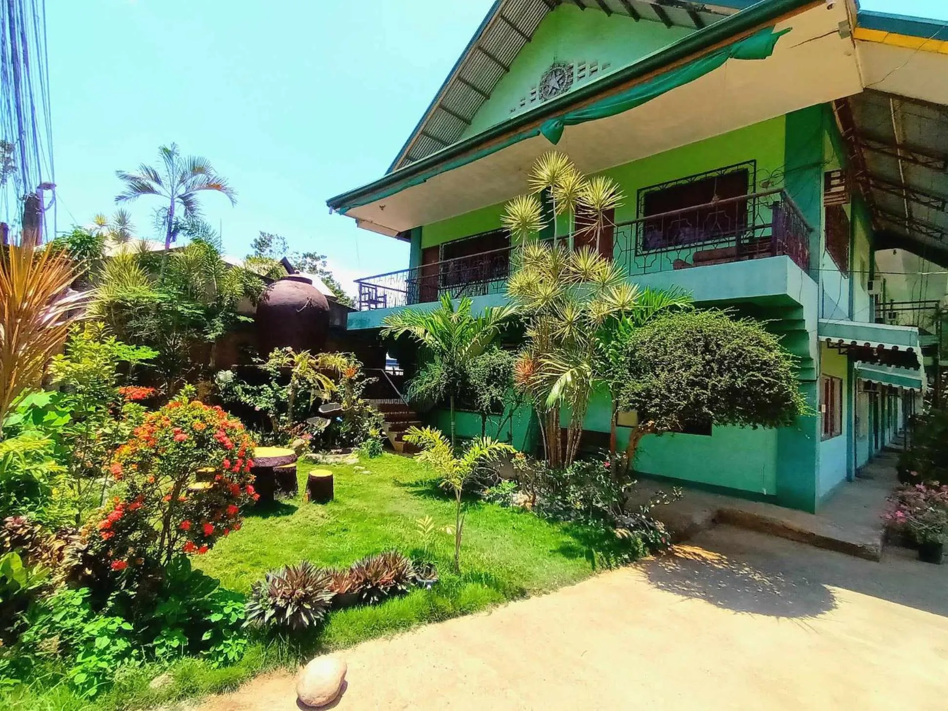 Garden in William Hearts Pension