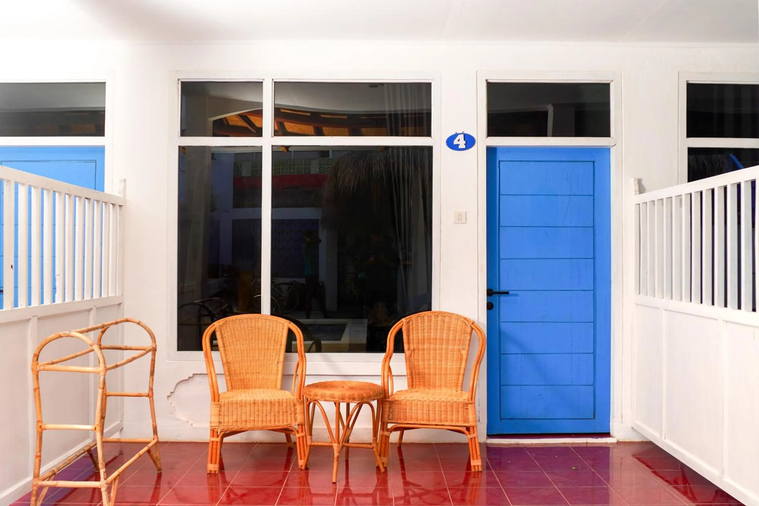 Patio in Seaside Hotel