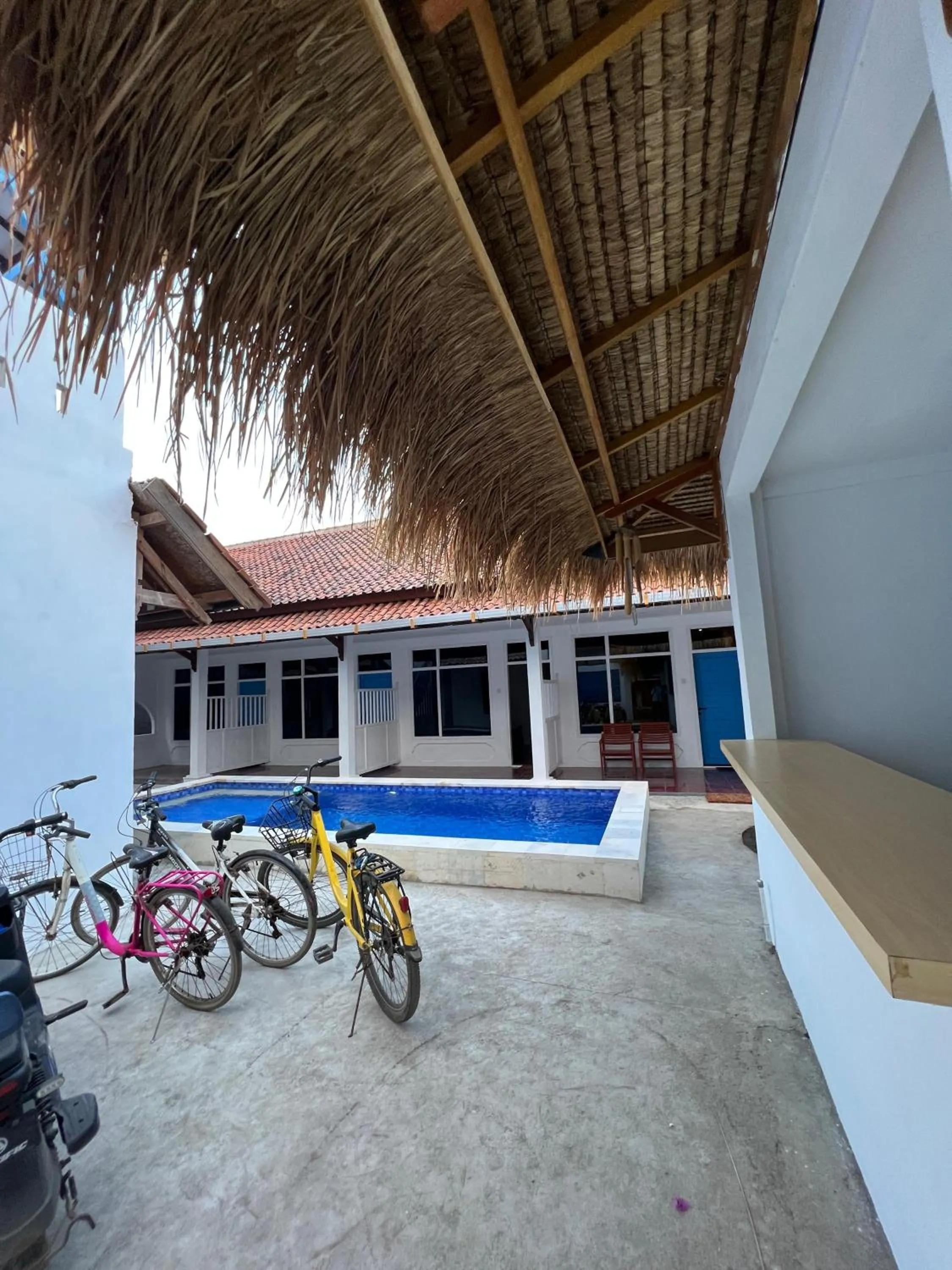 Swimming pool in Seaside Hotel