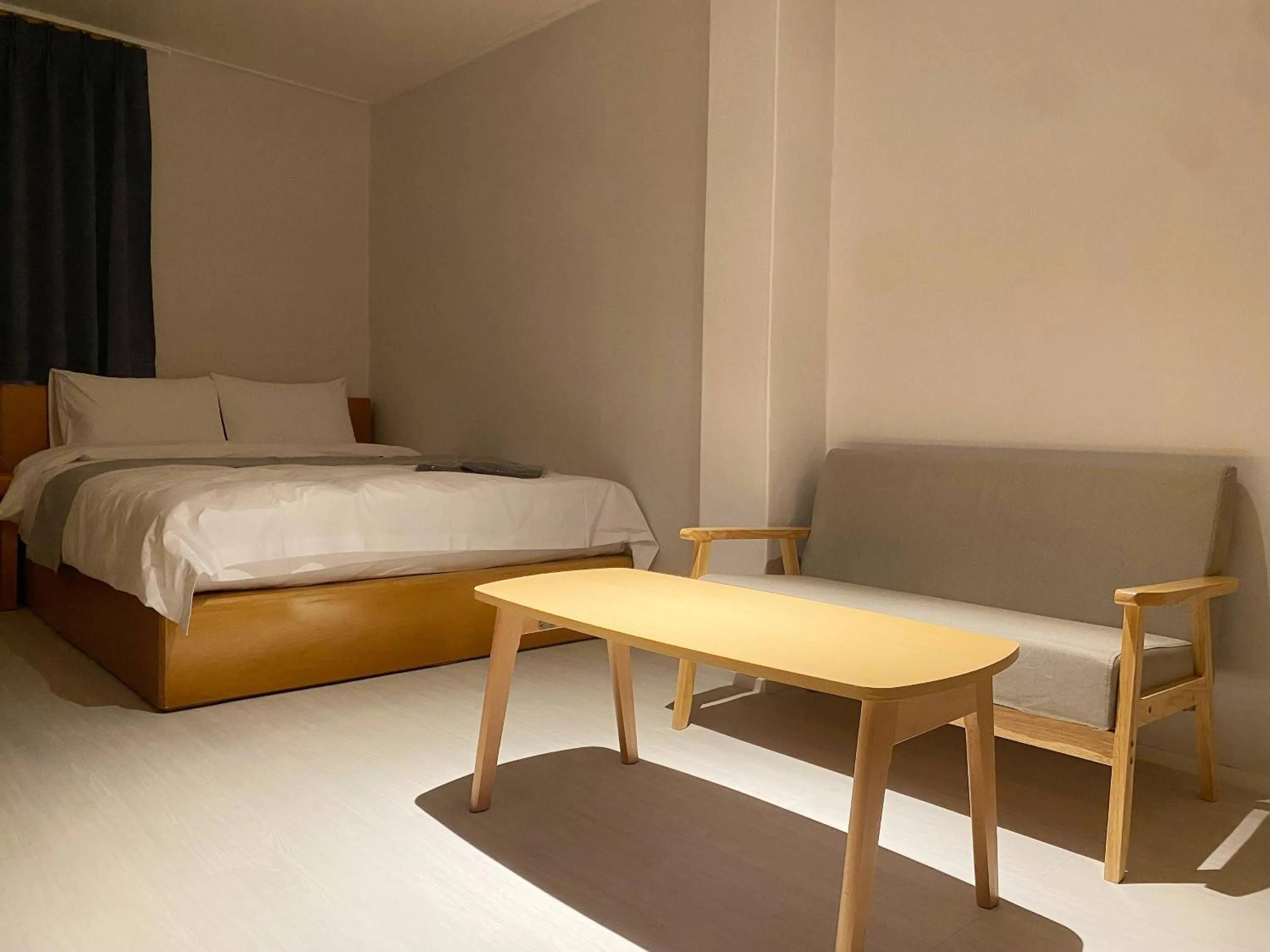 Bed in Suanbo Hot Spring Healing Hotel