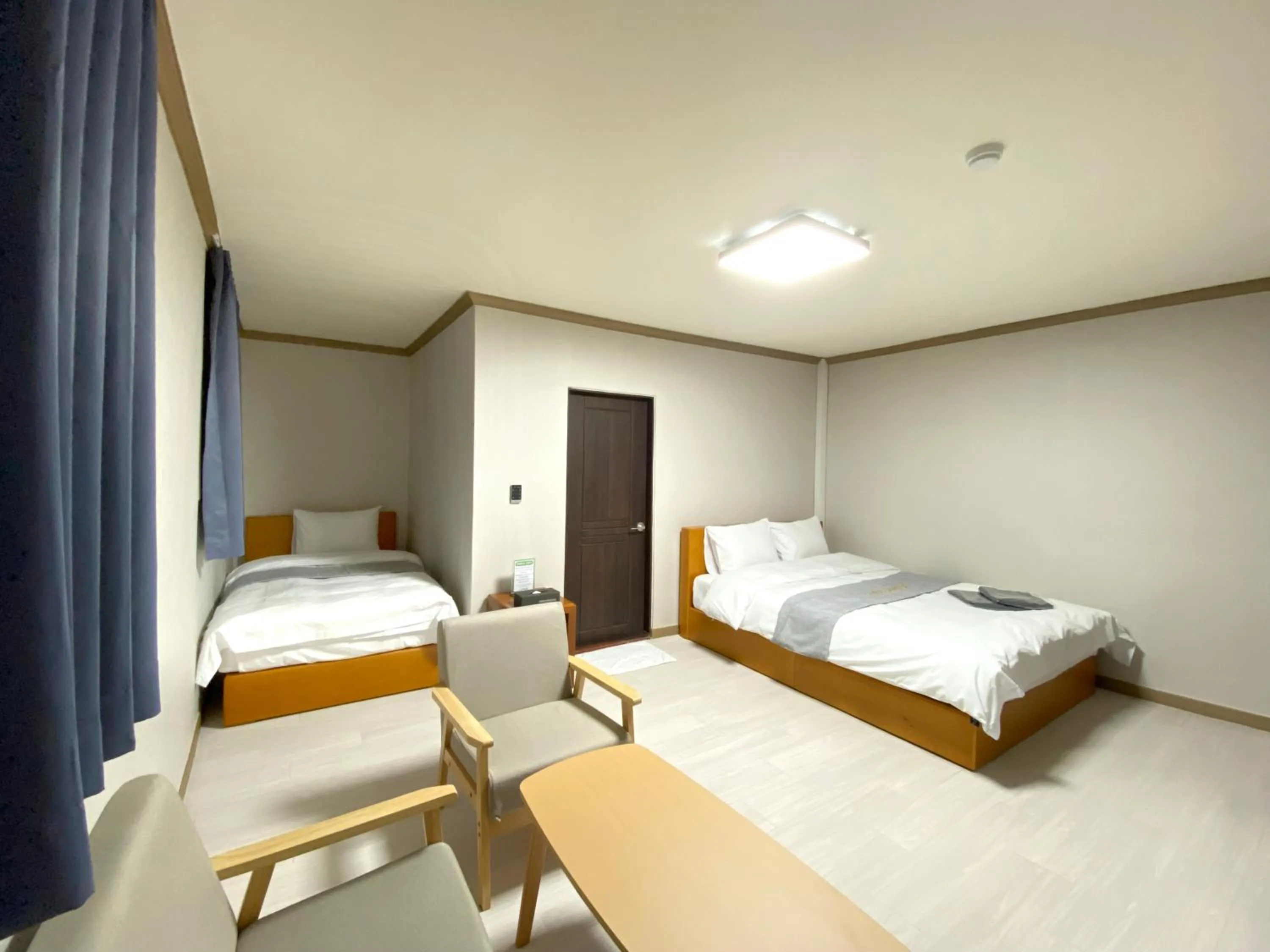 Bed in Suanbo Hot Spring Healing Hotel