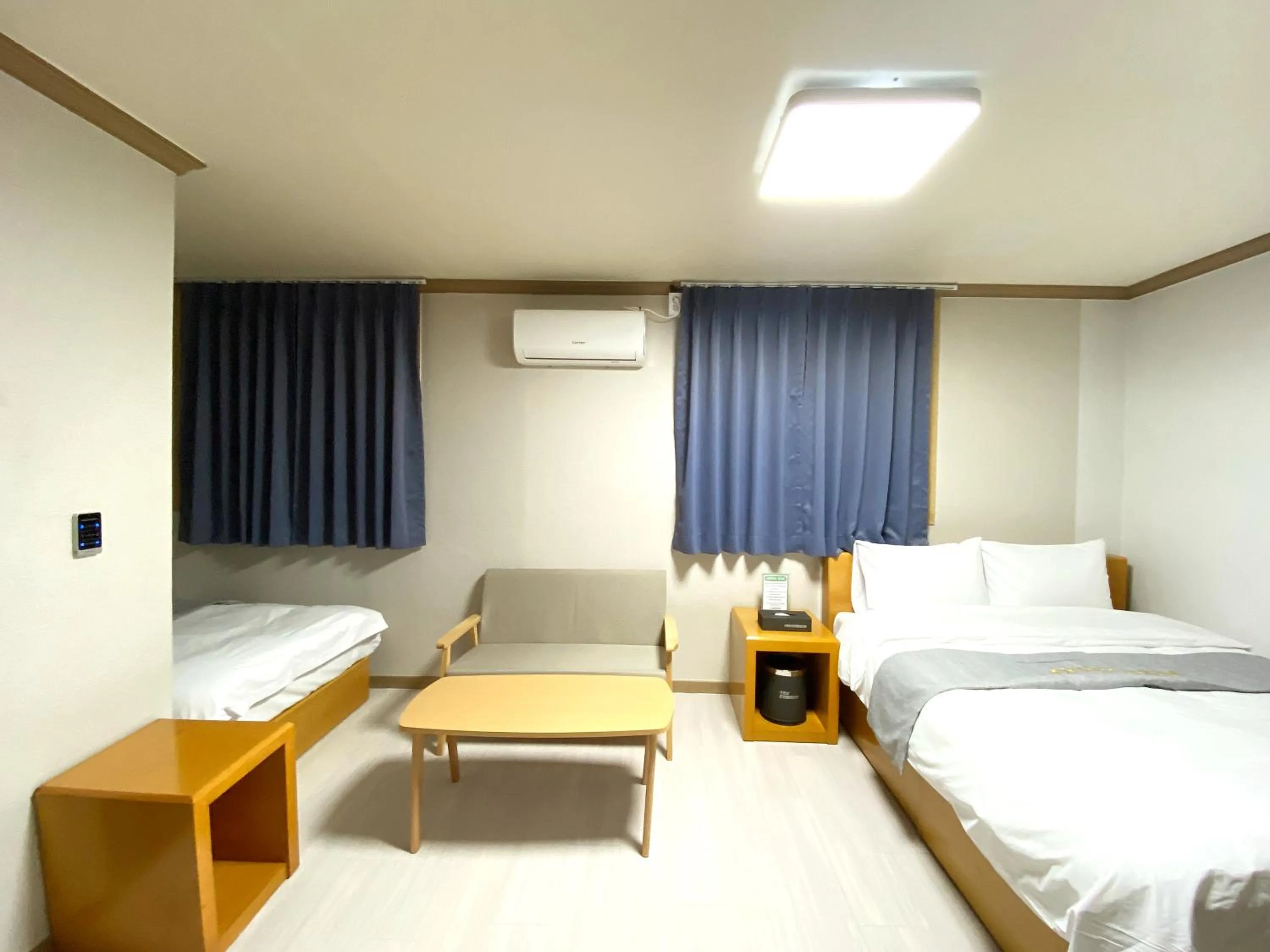 Bed in Suanbo Hot Spring Healing Hotel