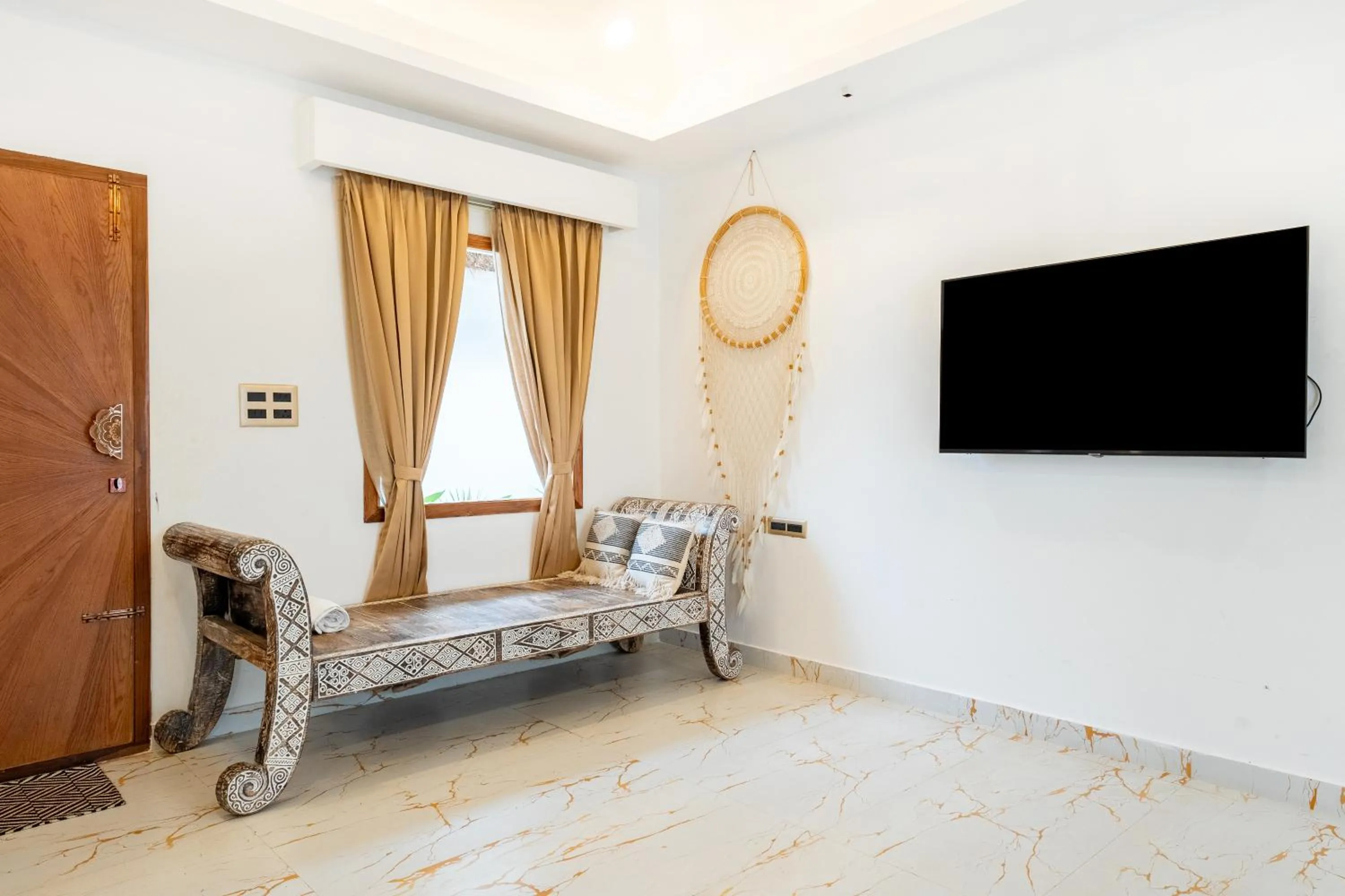 Seating area in CSR Landmark Resorts