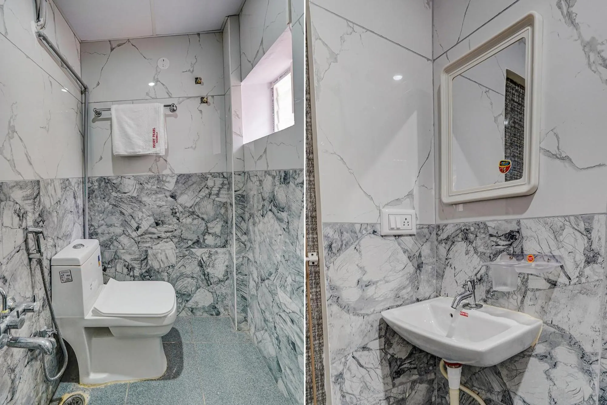 Bathroom in FabHotel Ivory Pearl - Nr Sony Signal