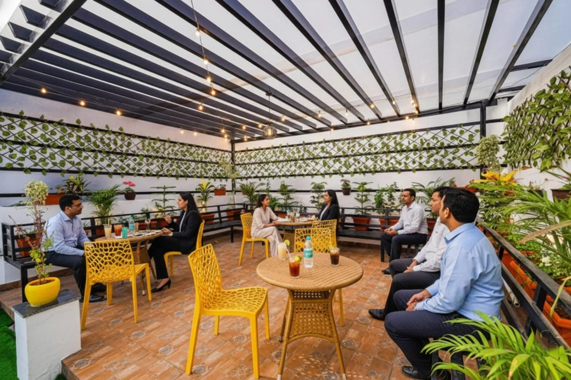 Restaurant/places to eat in FabHotel Ivory Pearl - Nr Sony Signal