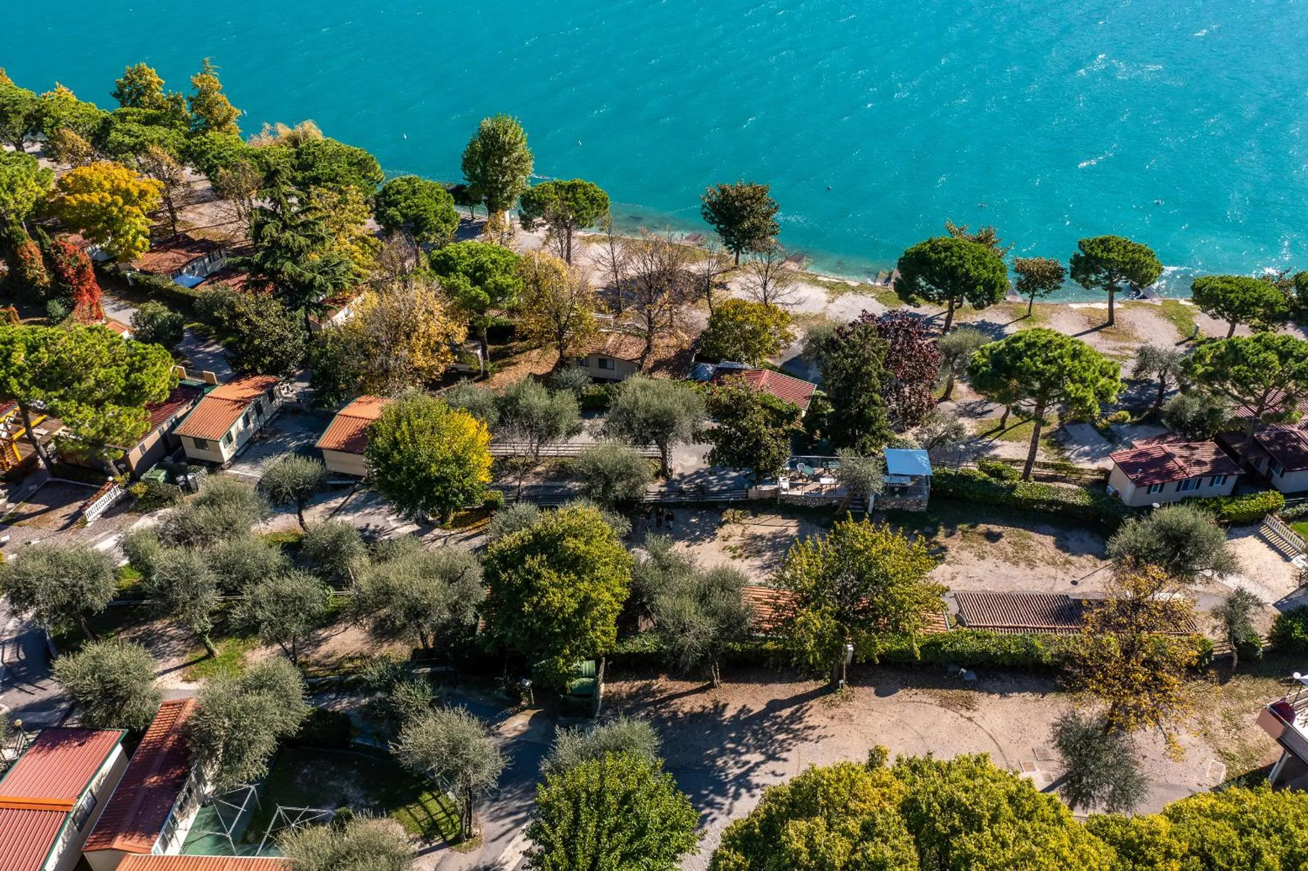 Bird's eye view in Camping Park Garda