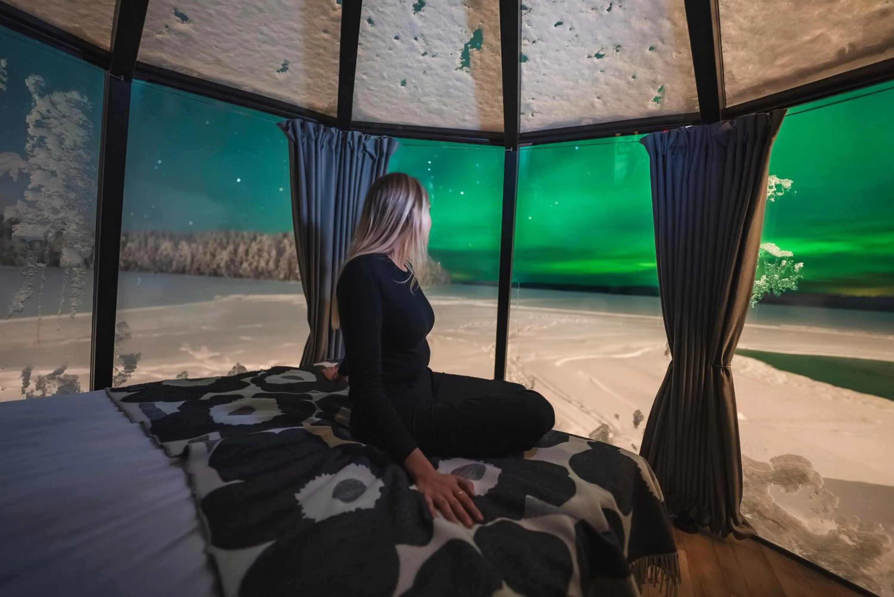 Bedroom, Bed in Aito Igloo & Spa Resort