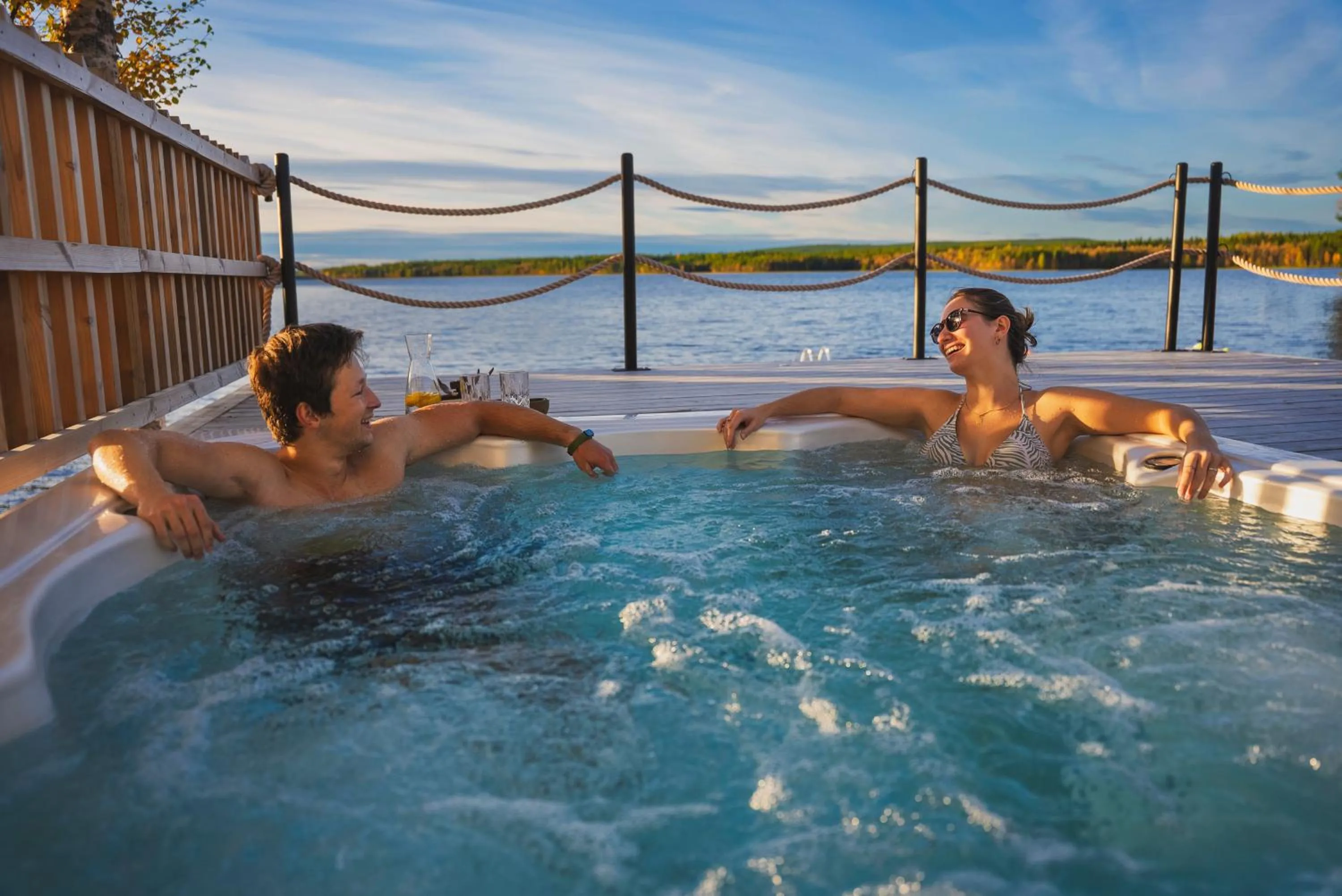 Hot Tub in Aito Igloo & Spa Resort