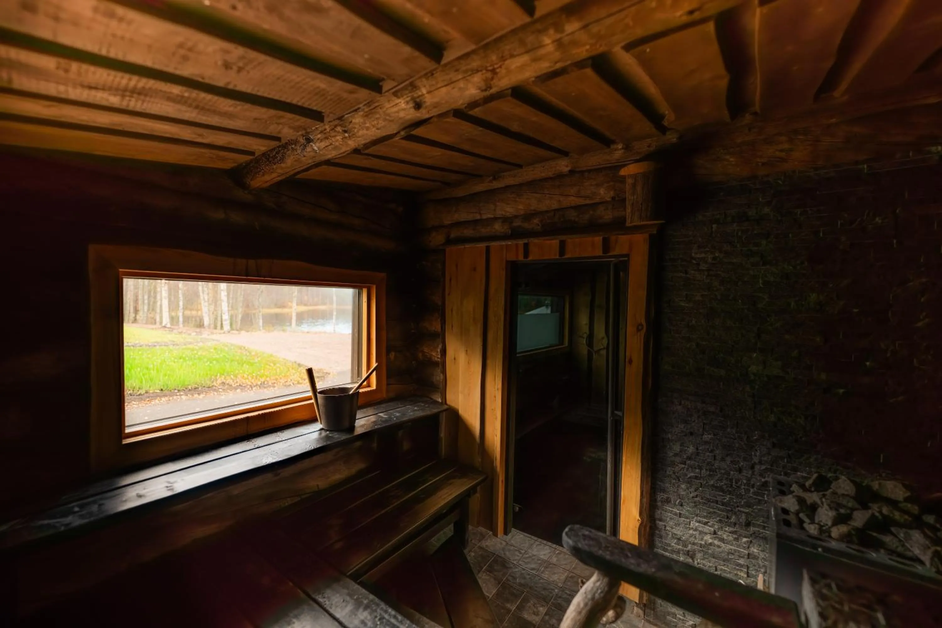 Sauna in Aito Igloo & Spa Resort