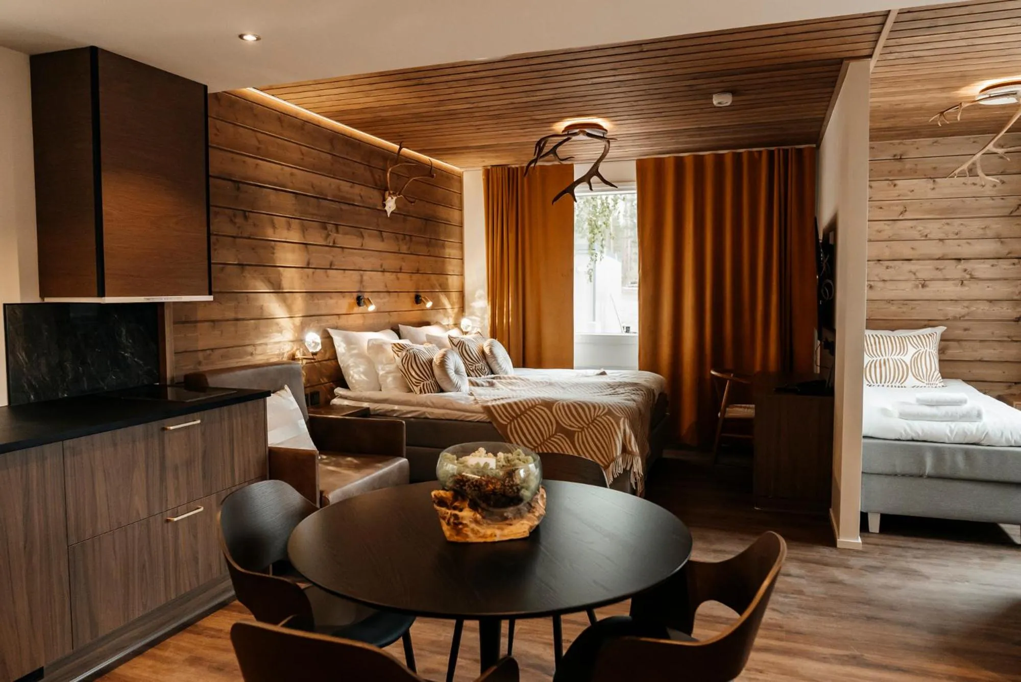 Bed in Aito Igloo & Spa Resort