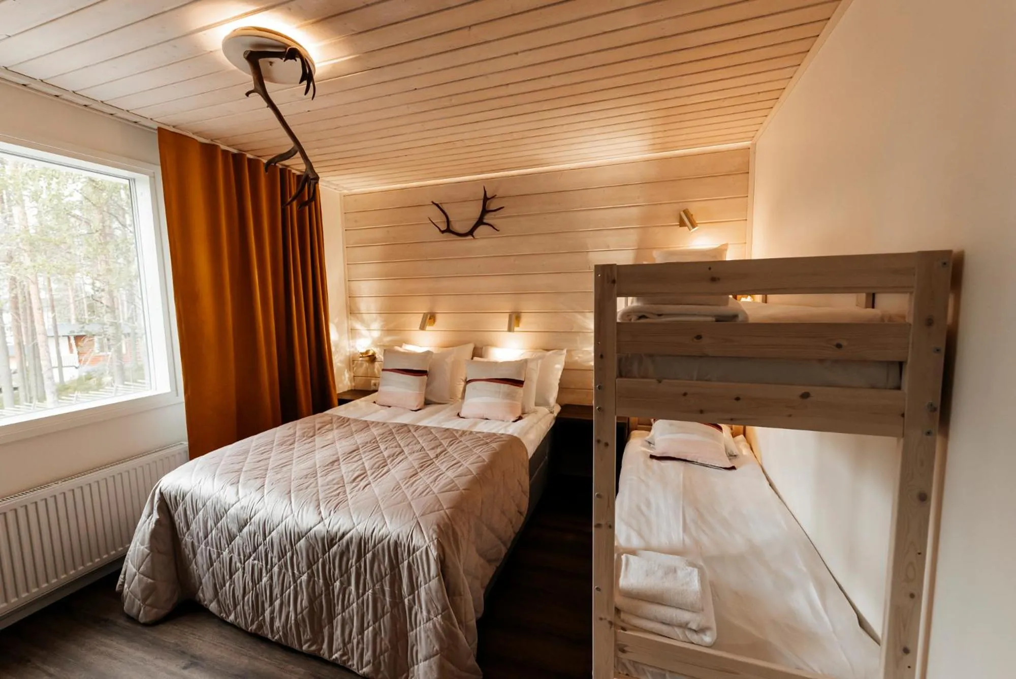 Bed in Aito Igloo & Spa Resort