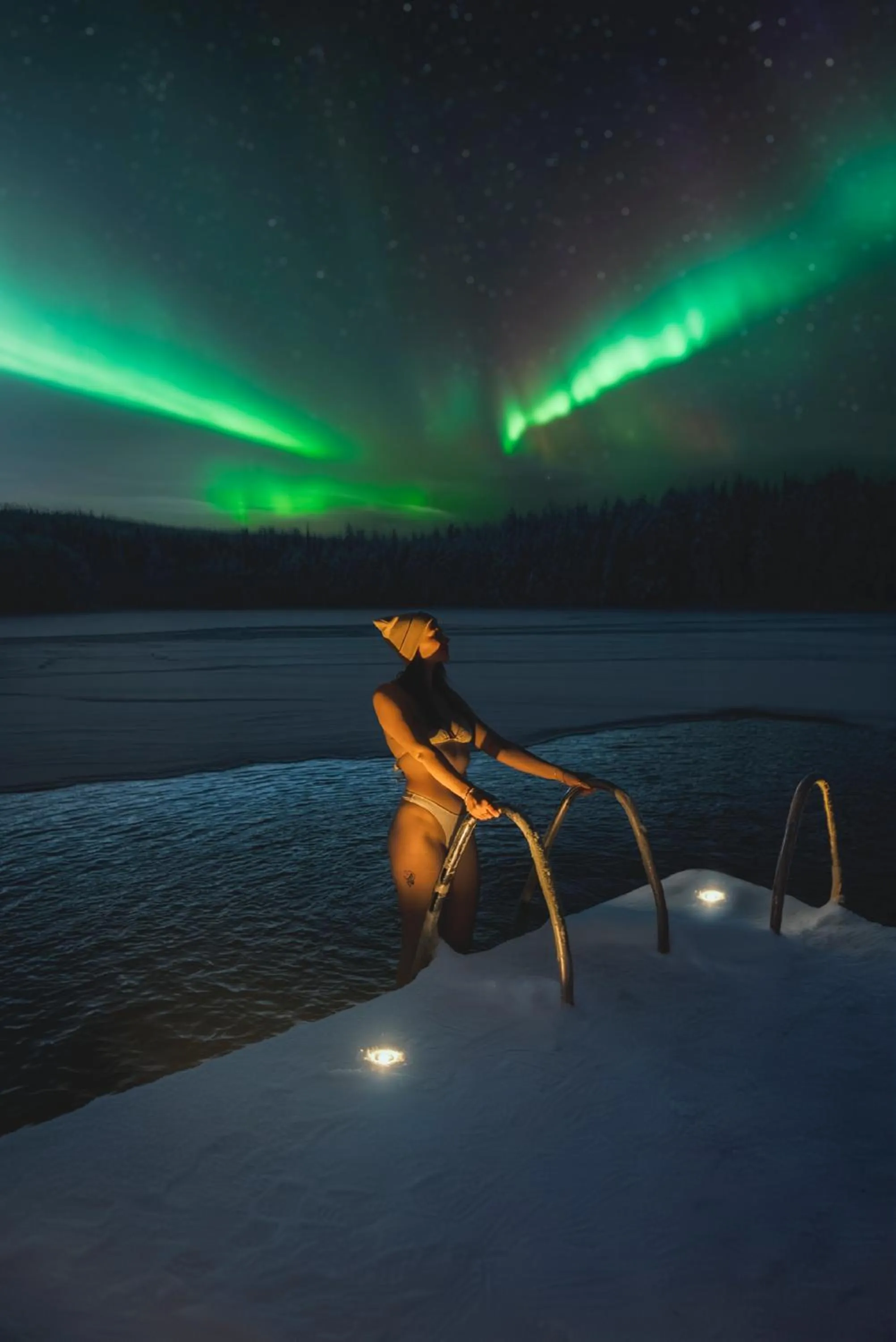 Lake view in Aito Igloo & Spa Resort