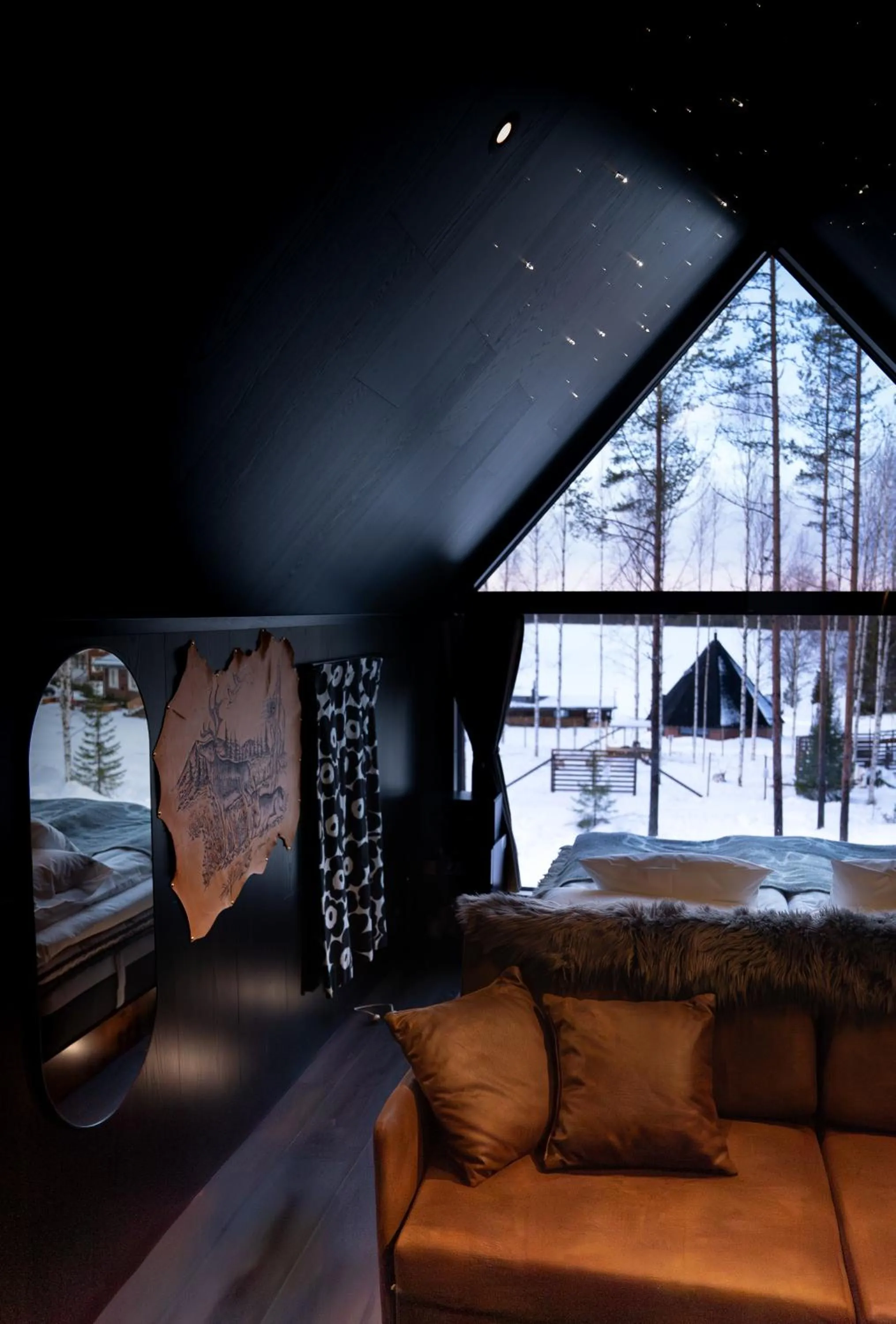 Bed in Aito Igloo & Spa Resort