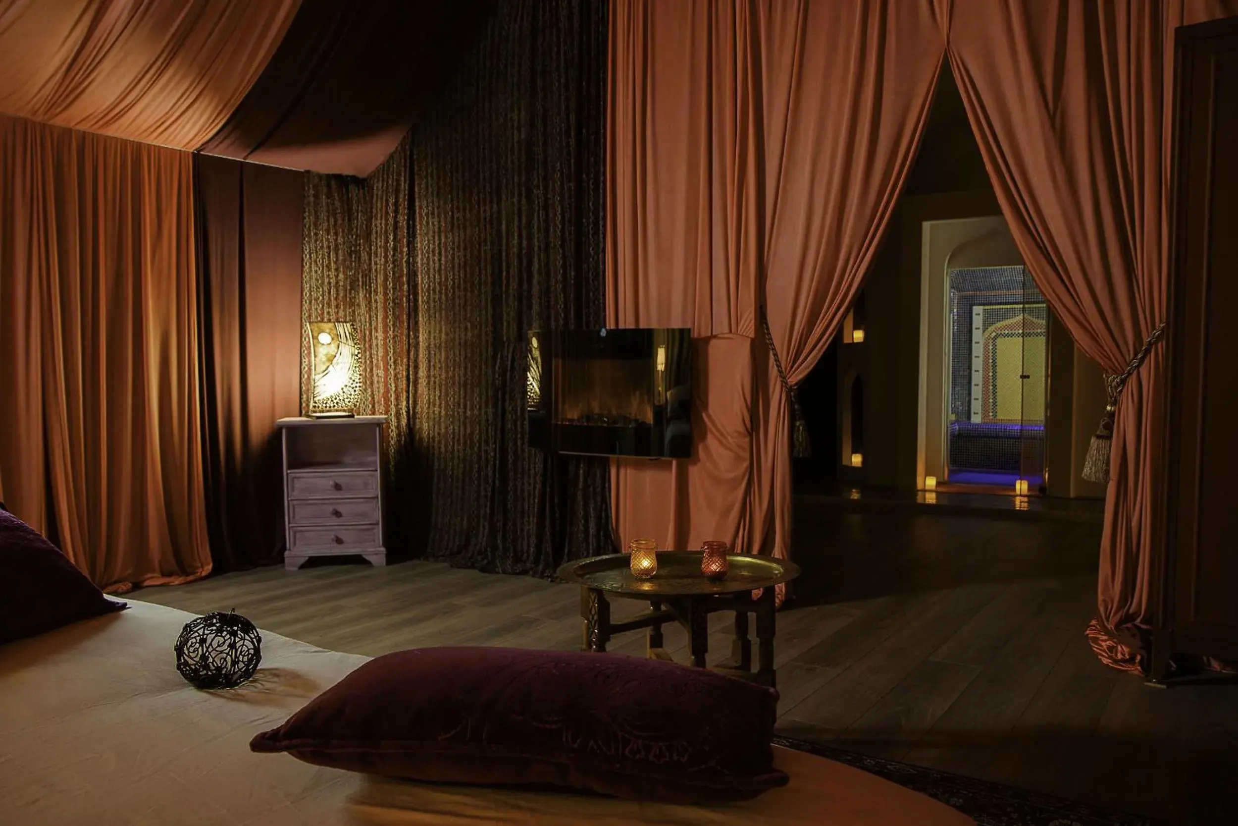 Double room with hammam in Hotel La Font Vineuse & Spa Double room with hammam in Hotel La Font Vineuse & Spa