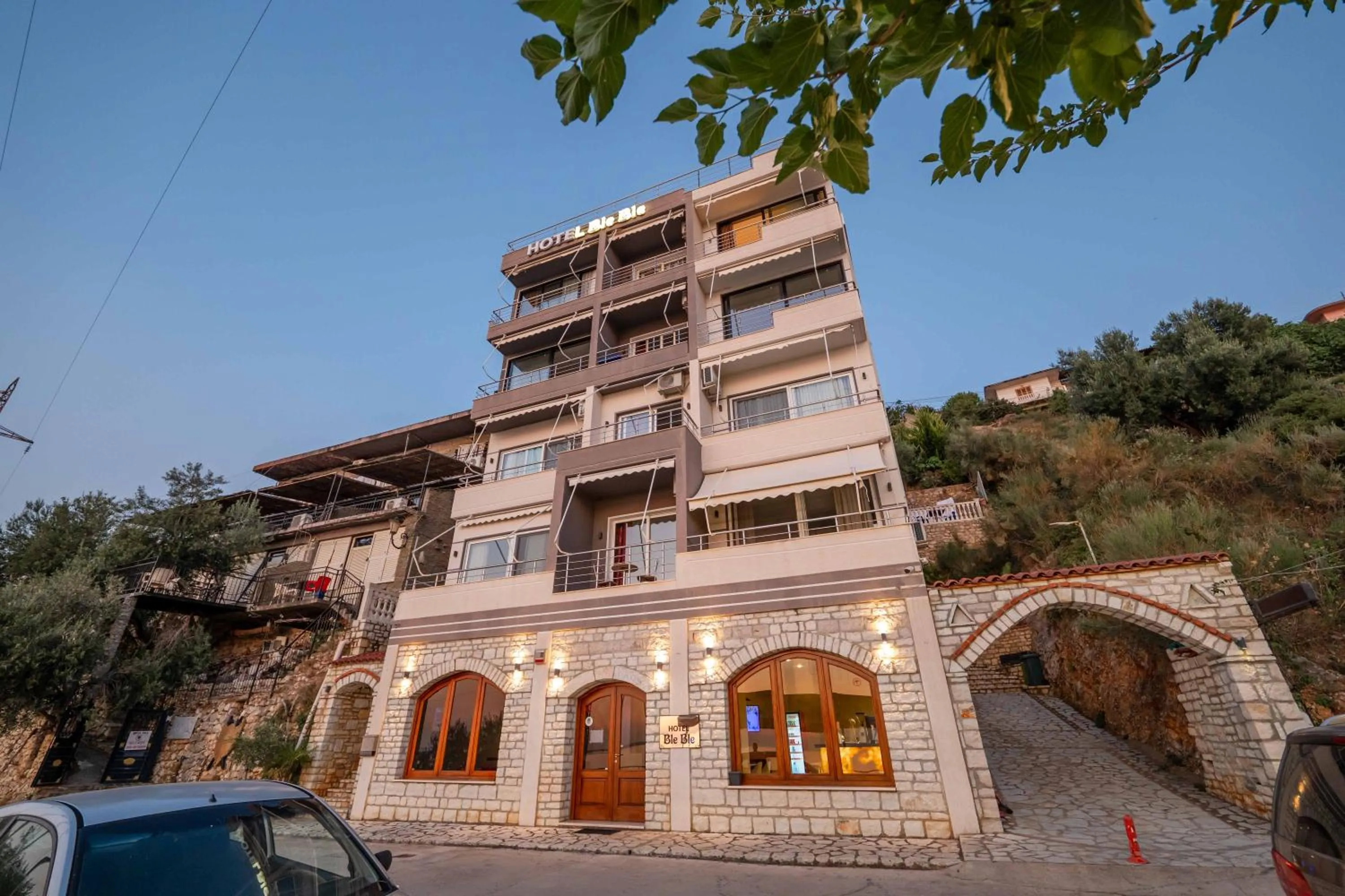 Property building in Hotel Ble Ble Vlore