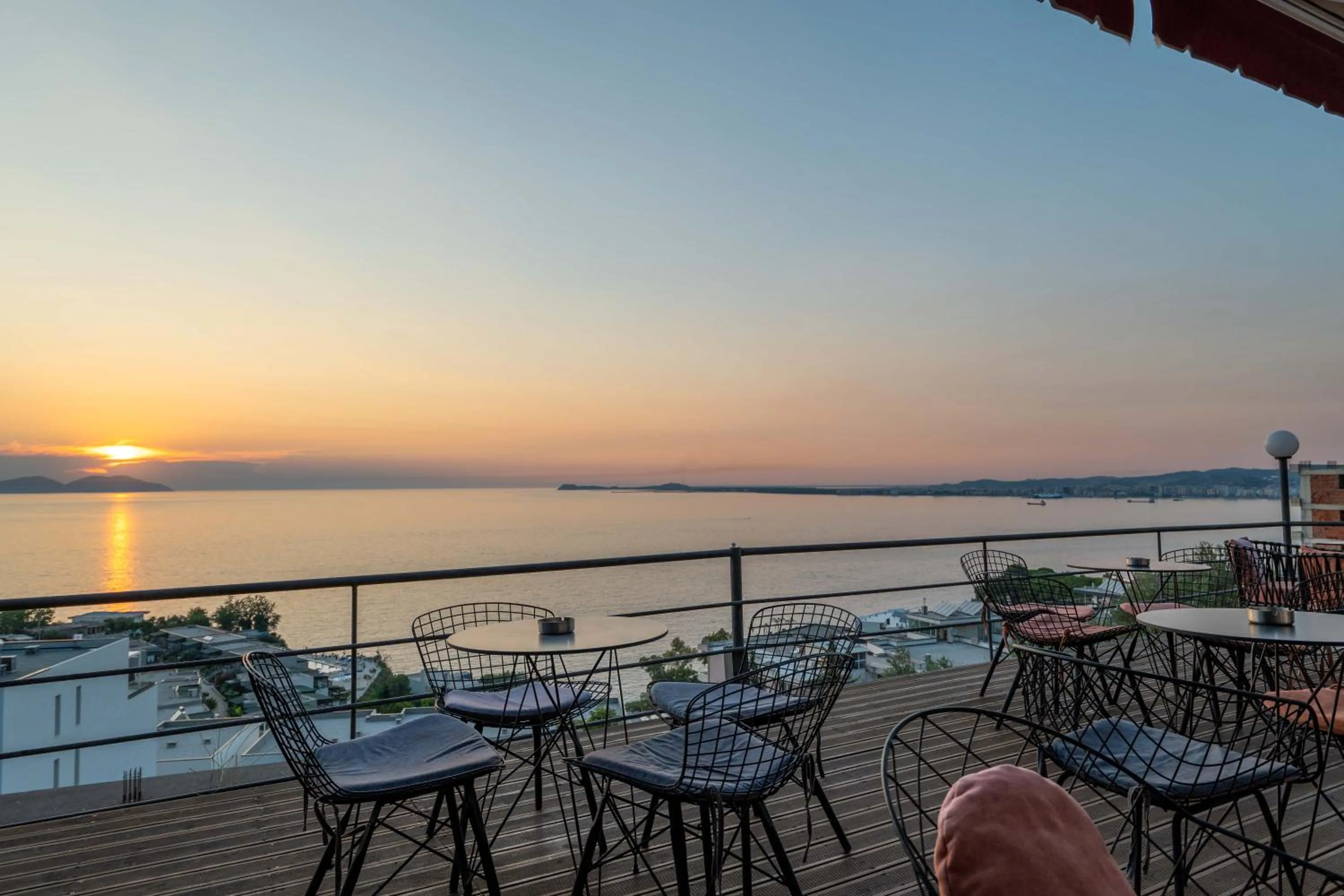 View (from property/room) in Hotel Ble Ble Vlore