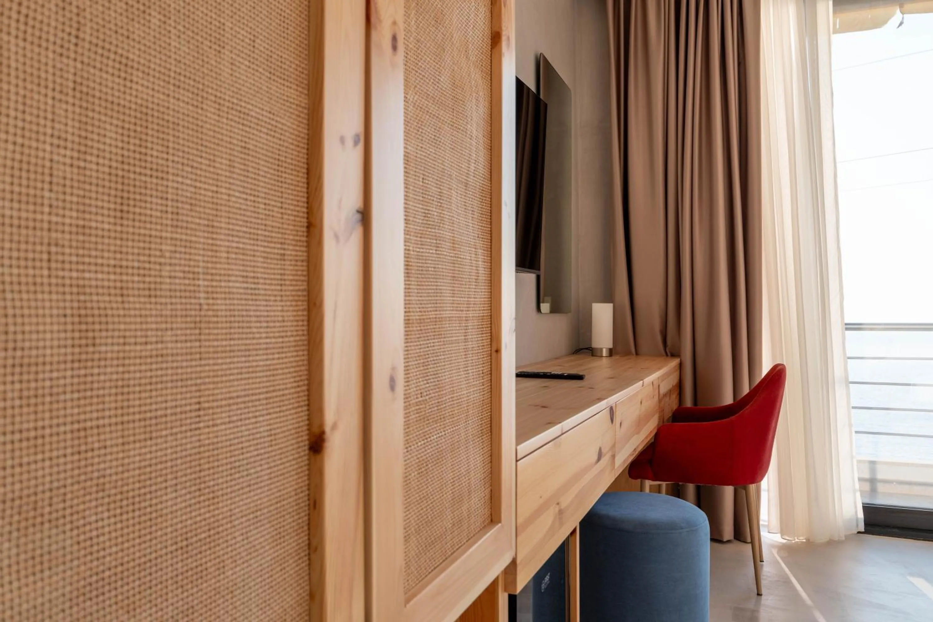 Seating area in Hotel Ble Ble Vlore