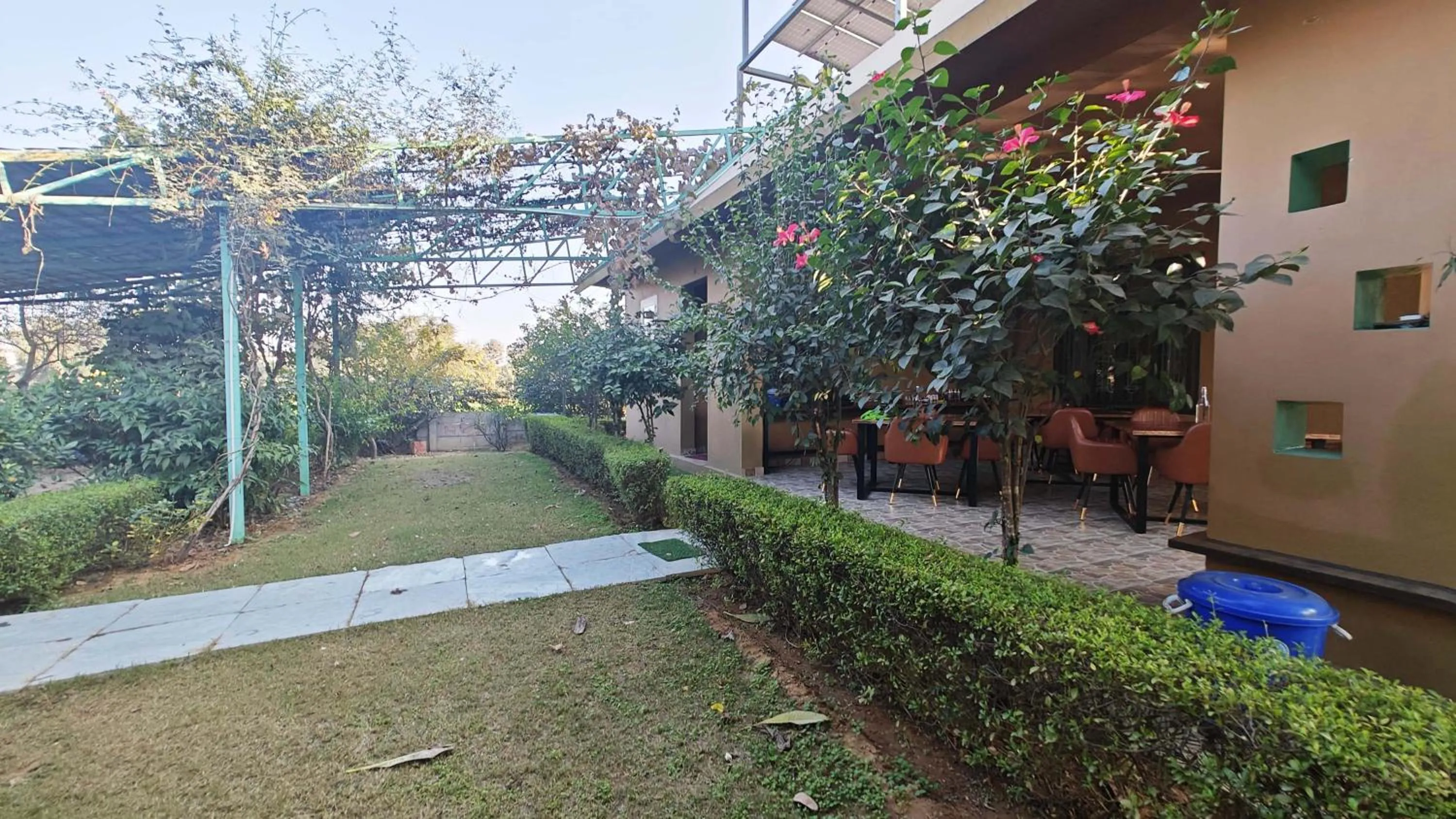 Garden in GiriSadan Organic Retreat & Experiences