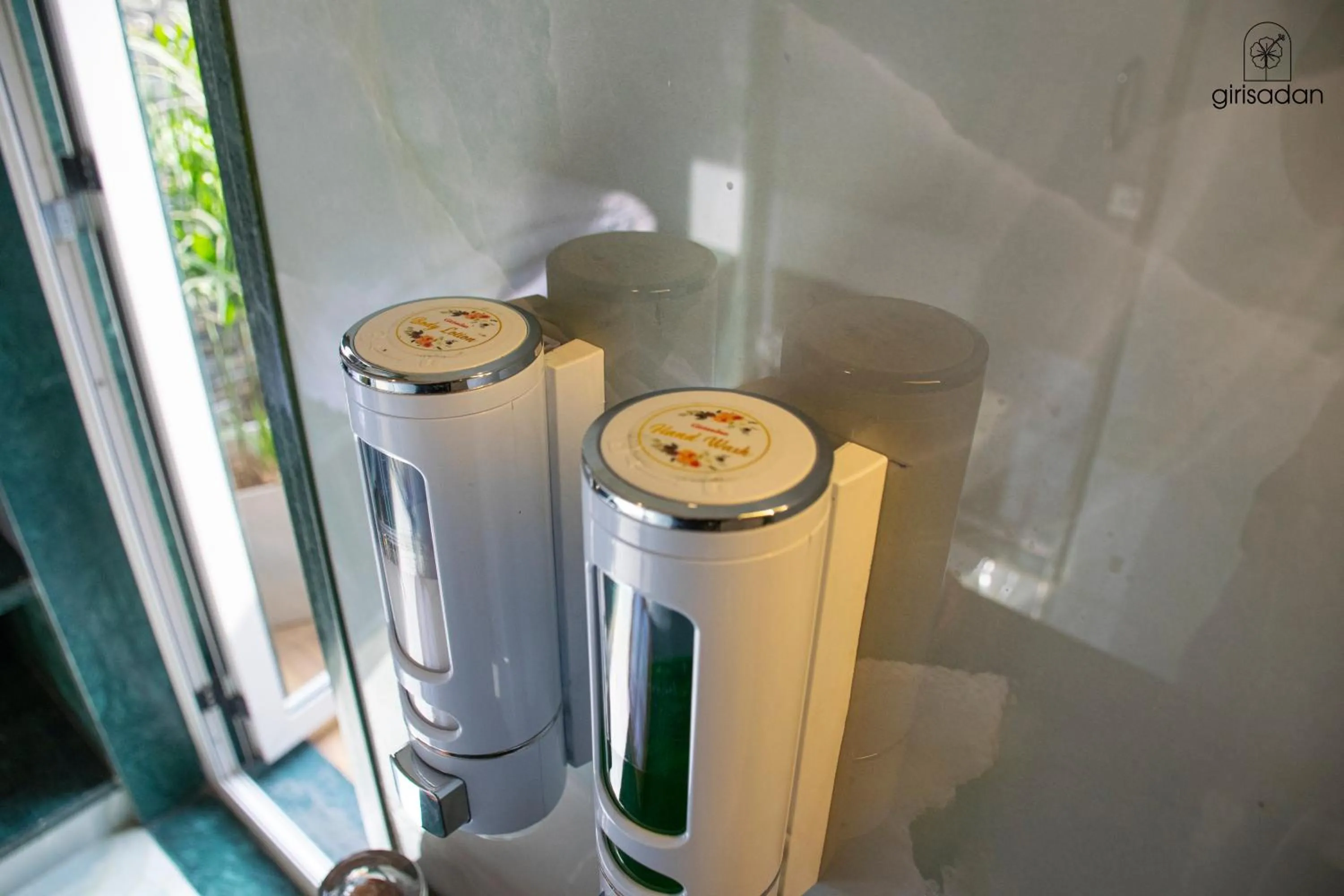 Shower in GiriSadan Organic Retreat & Experiences