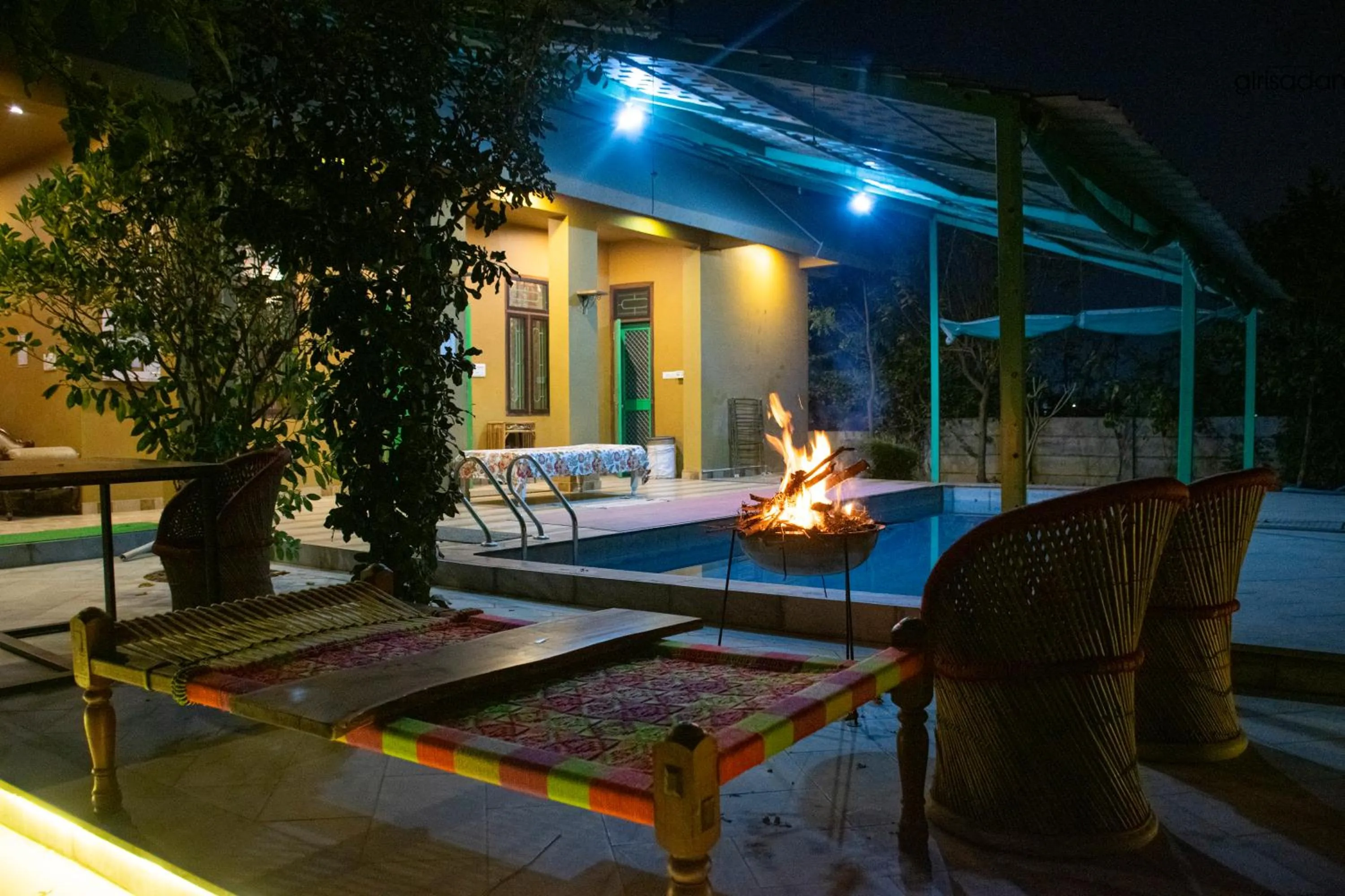 Night in GiriSadan Organic Retreat & Experiences