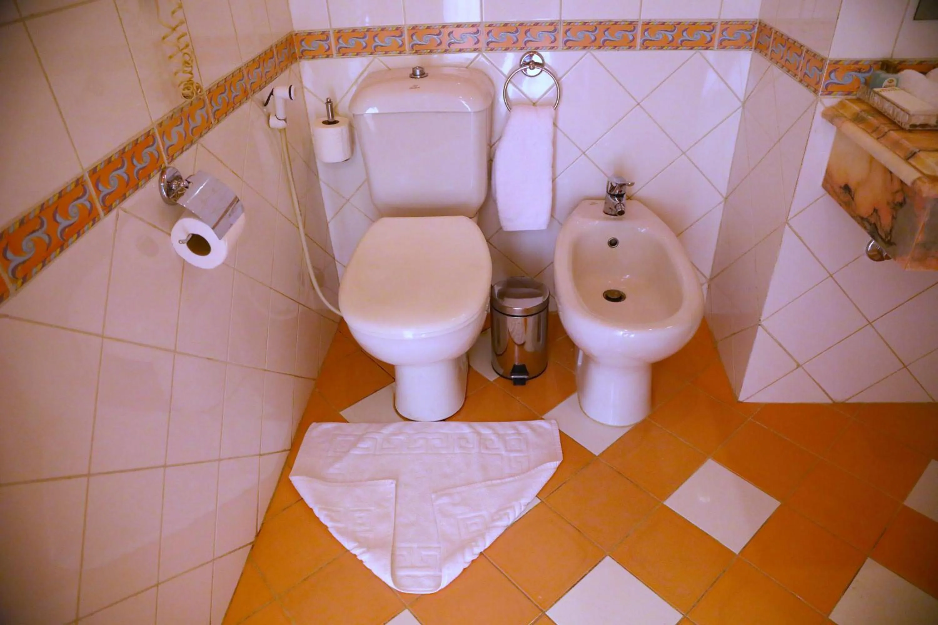 Toilet in Amarina Sun Resort & Aqua Park Sharm El-Sheikh
