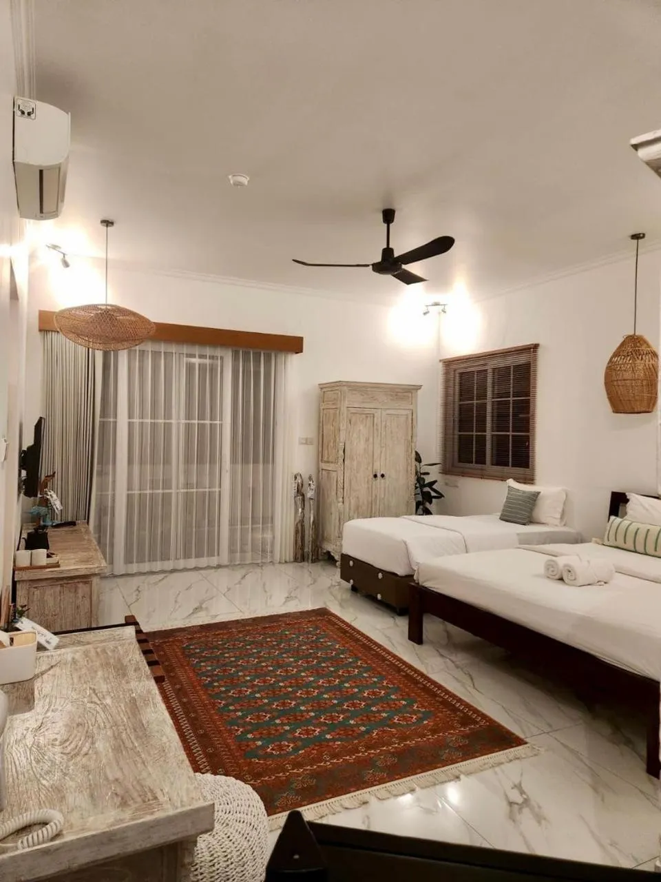 Bed in Keramas Moonlight Villa