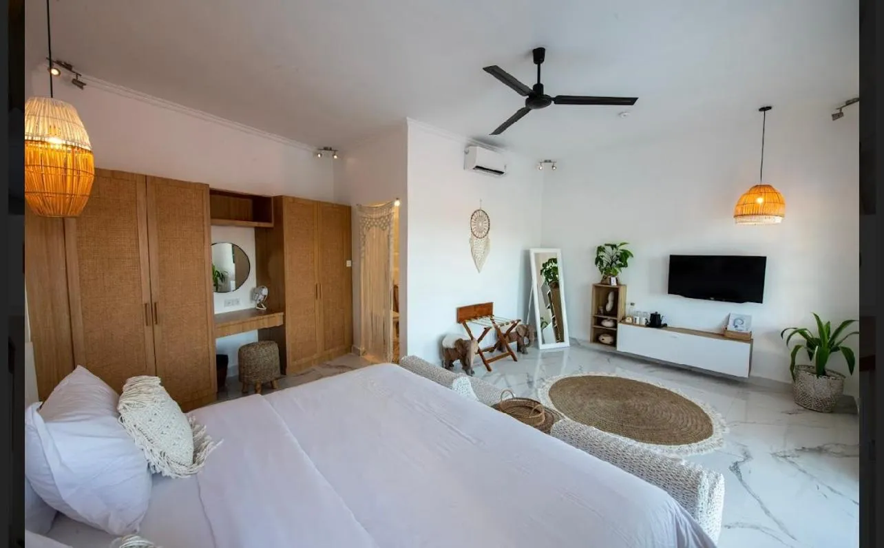 Bed in Keramas Moonlight Villa